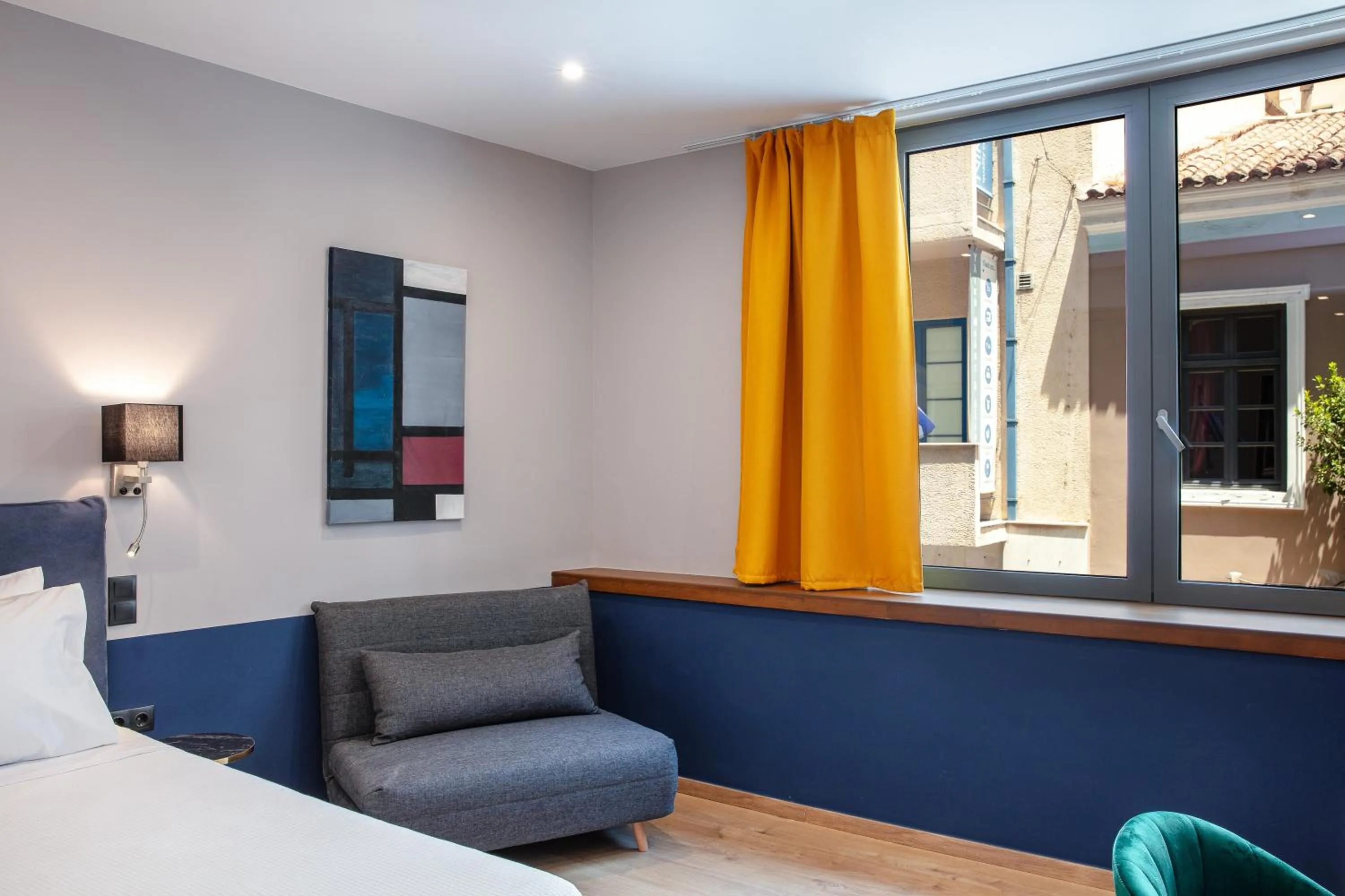 Junior Suite with City View in The Vault Athens