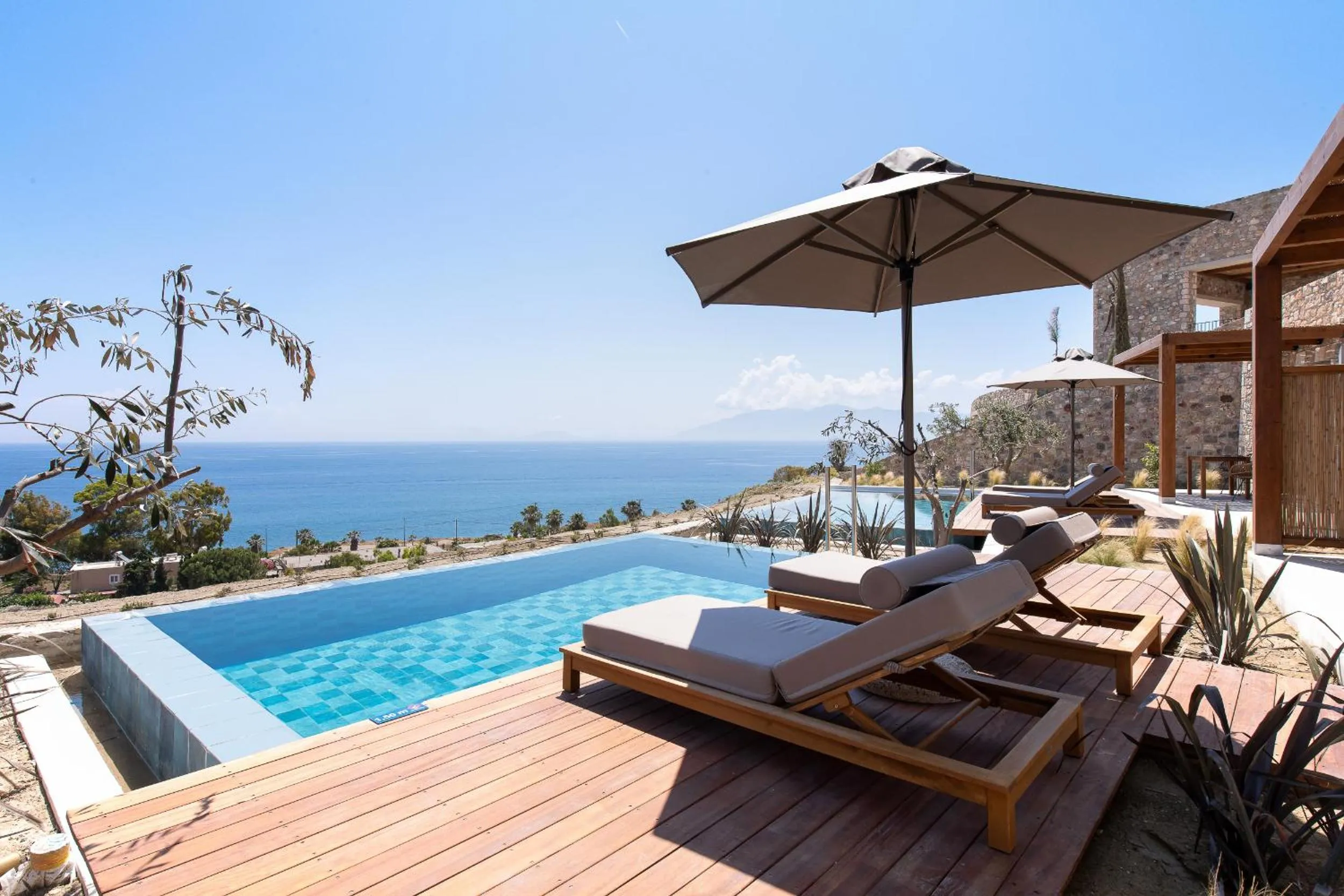 Deluxe Suite Sea View with Private Pool in KOIA All - Suite Well Being Resort - Adults Only