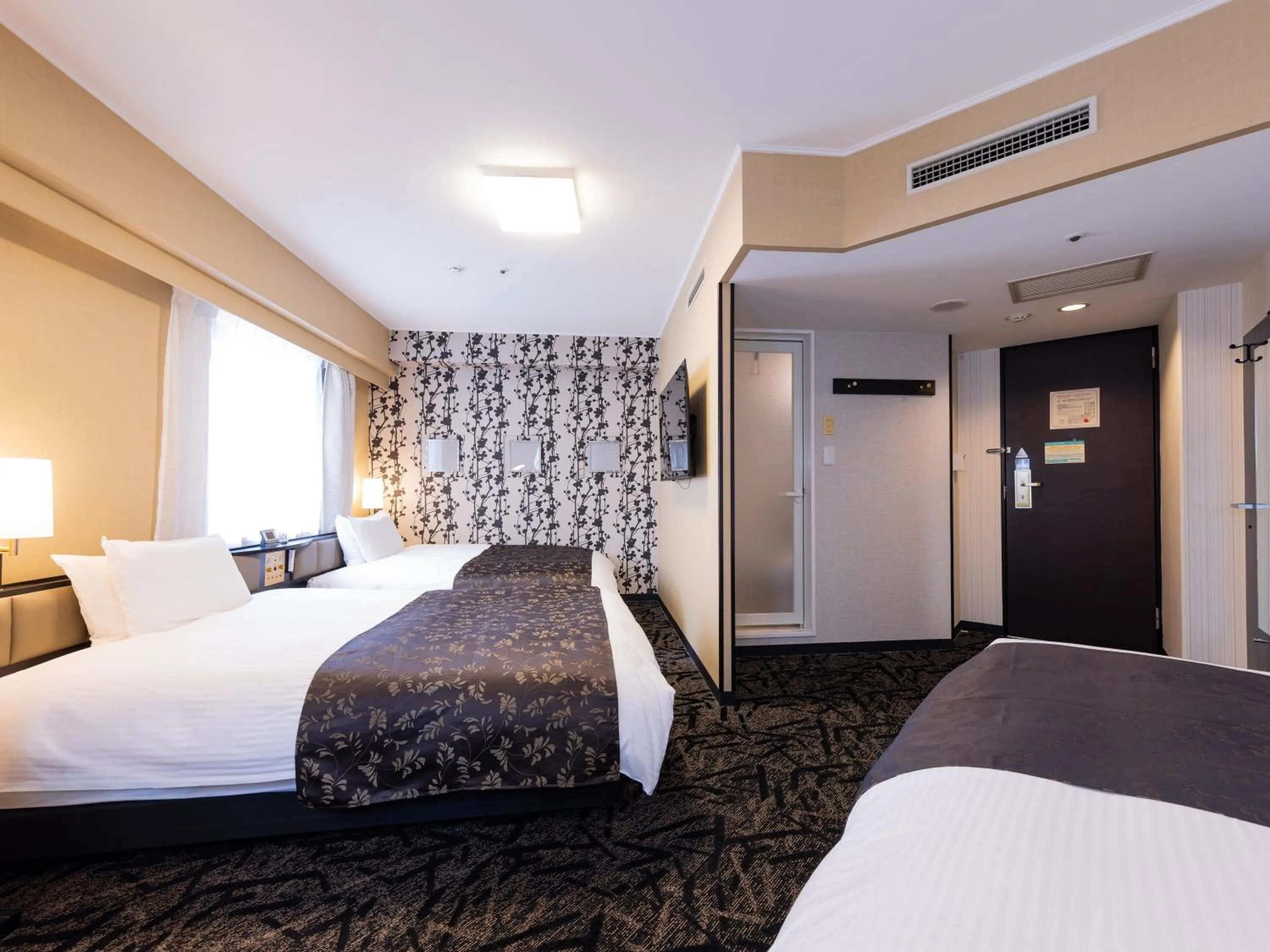 Twin Room with 1 Sofa Bed - single occupancy - Non-Smoking in APA Hotel Kokura Ekimae