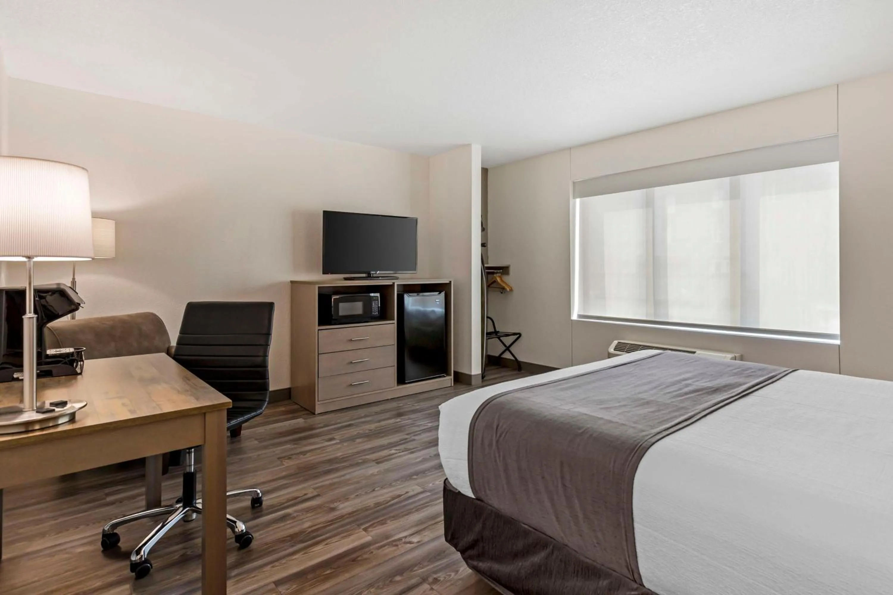 Queen Suite with Bath Tub and Kitchenette - Mobility Accessible in Best Western Plus Executive Residency Waterloo & Cedar Falls