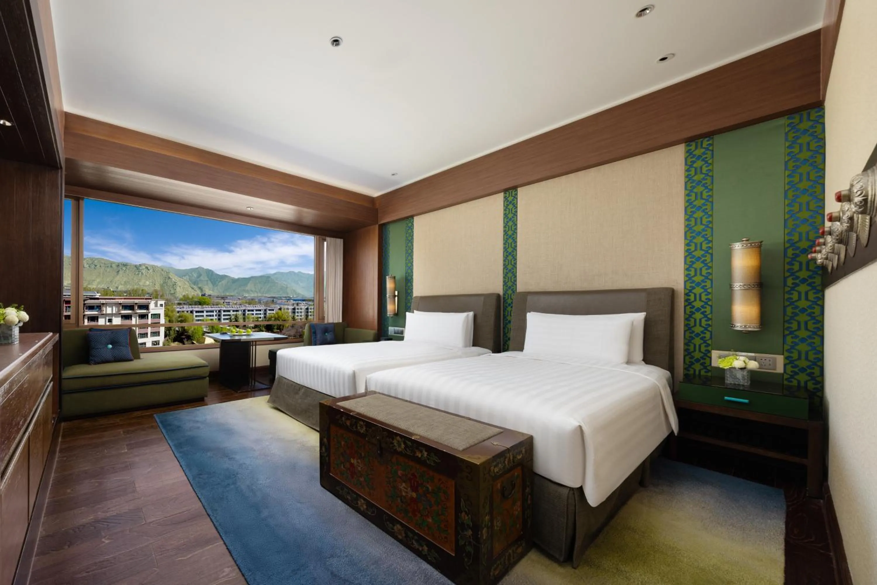 Horizon Club Twin Room - single occupancy in Shangri-La Lhasa