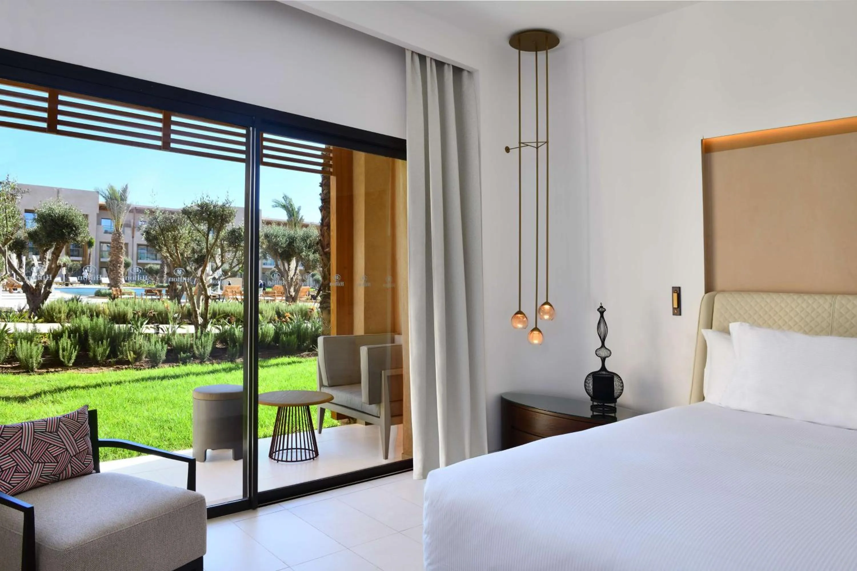 King Room with Pool View in Hilton Taghazout Bay Beach Resort & Spa