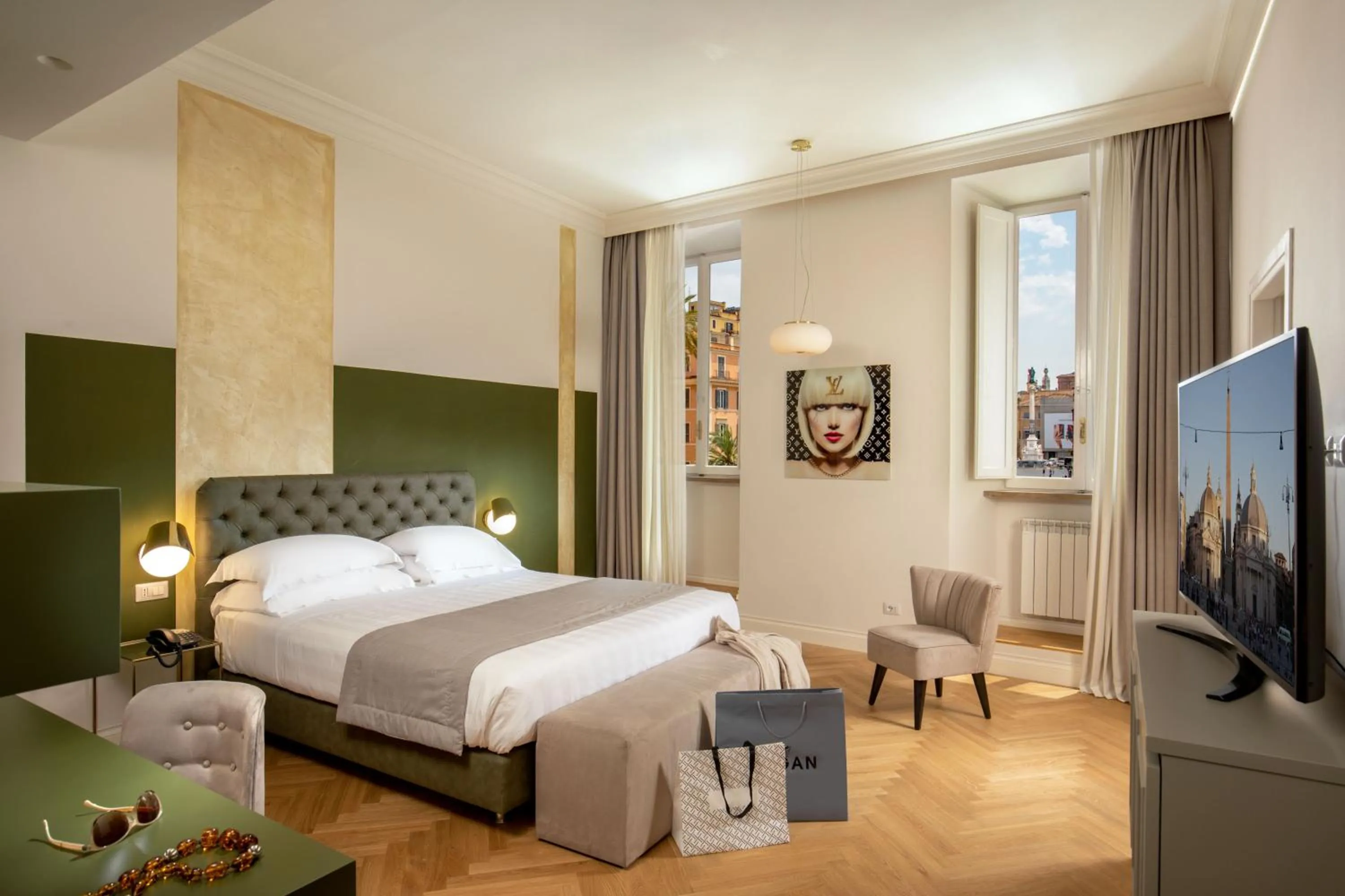 Superior King Room Separate Building in Condotti Boutique Hotel