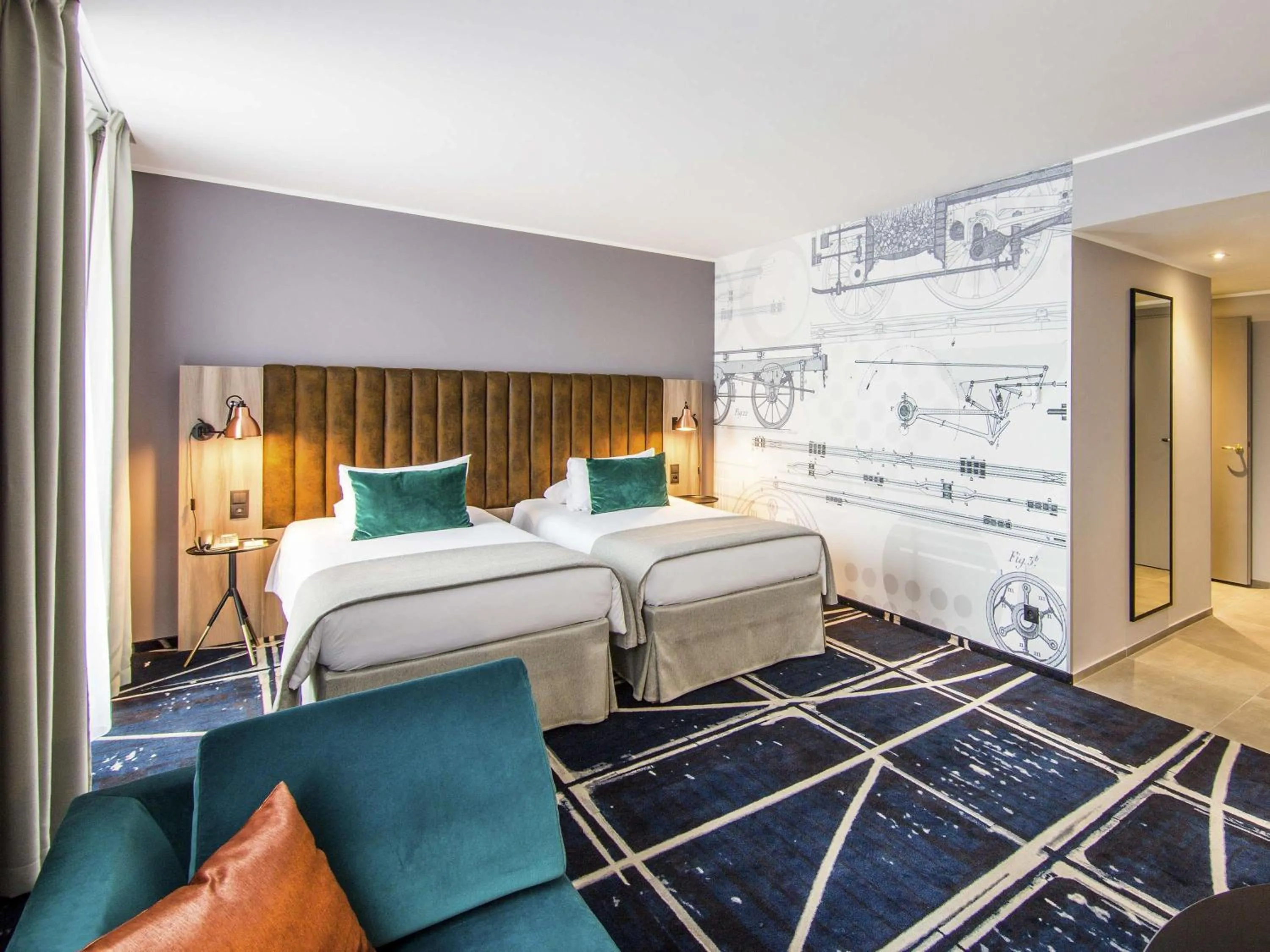 Superior Twin Room in Hotel Mercure Poznań Centrum