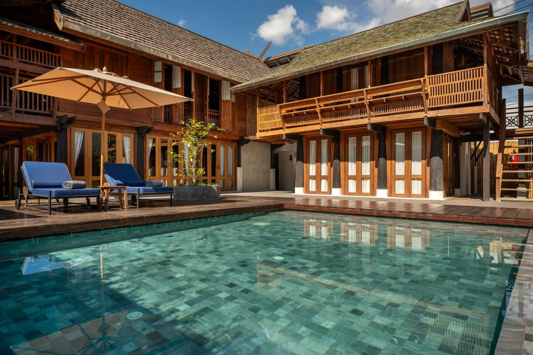 Four Bedroom Golden Teak Villa in Aleenta Retreat Chiang Mai - The Leading Hotels of the World