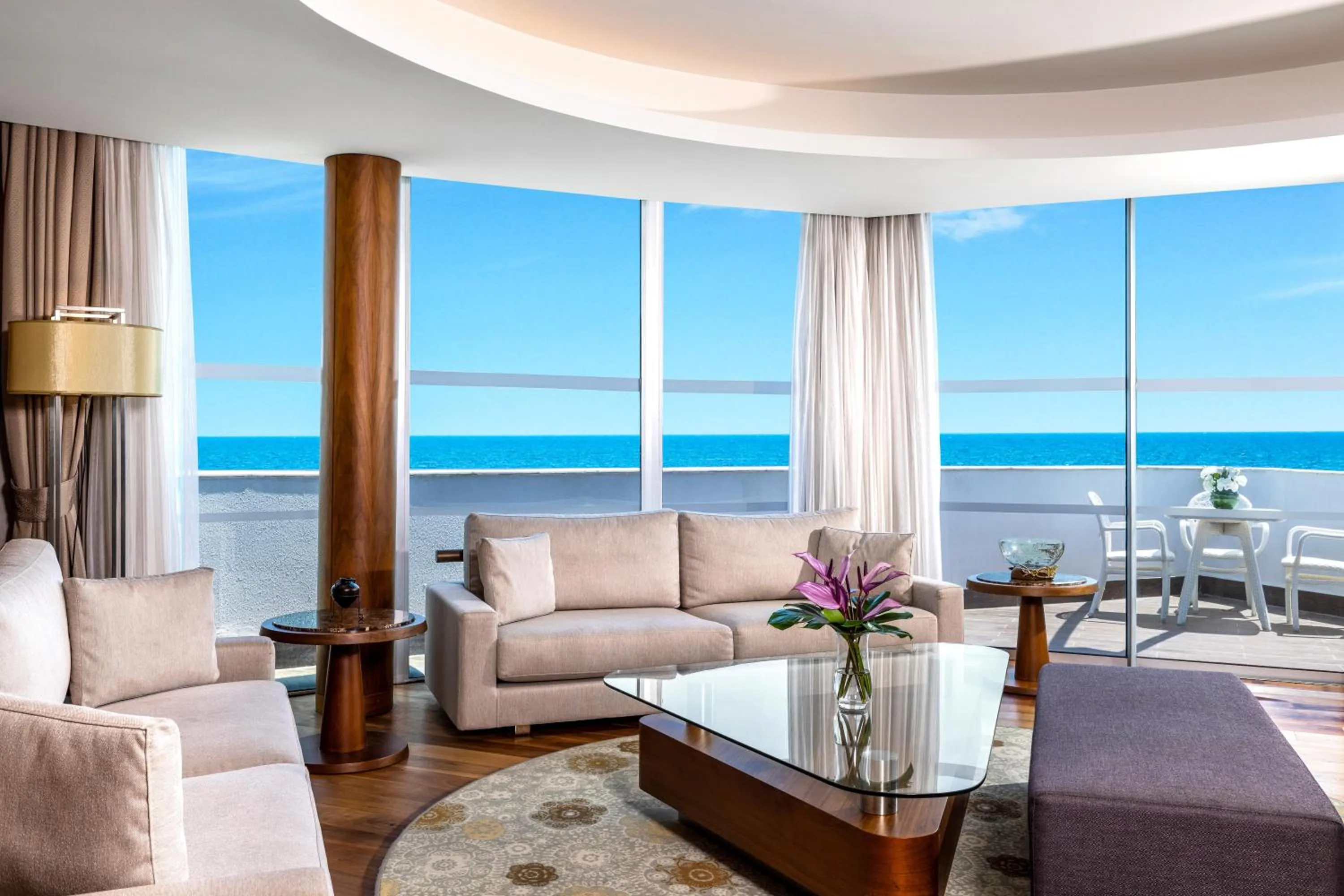 Deluxe Royal Suite with Sea View and Balcony in Concorde De Luxe Resort Lara Antalya- Prive Ultra All Inclusive