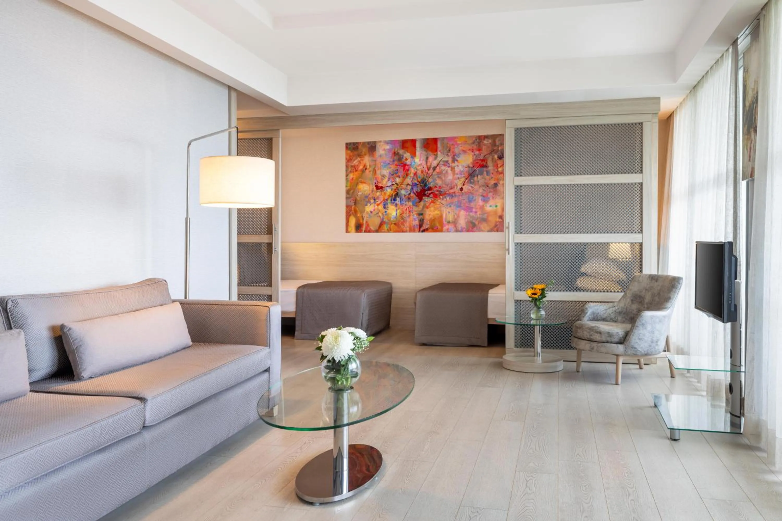 Deluxe Family Suite with Sea View And Balcony in Concorde De Luxe Resort Lara Antalya- Prive Ultra All Inclusive