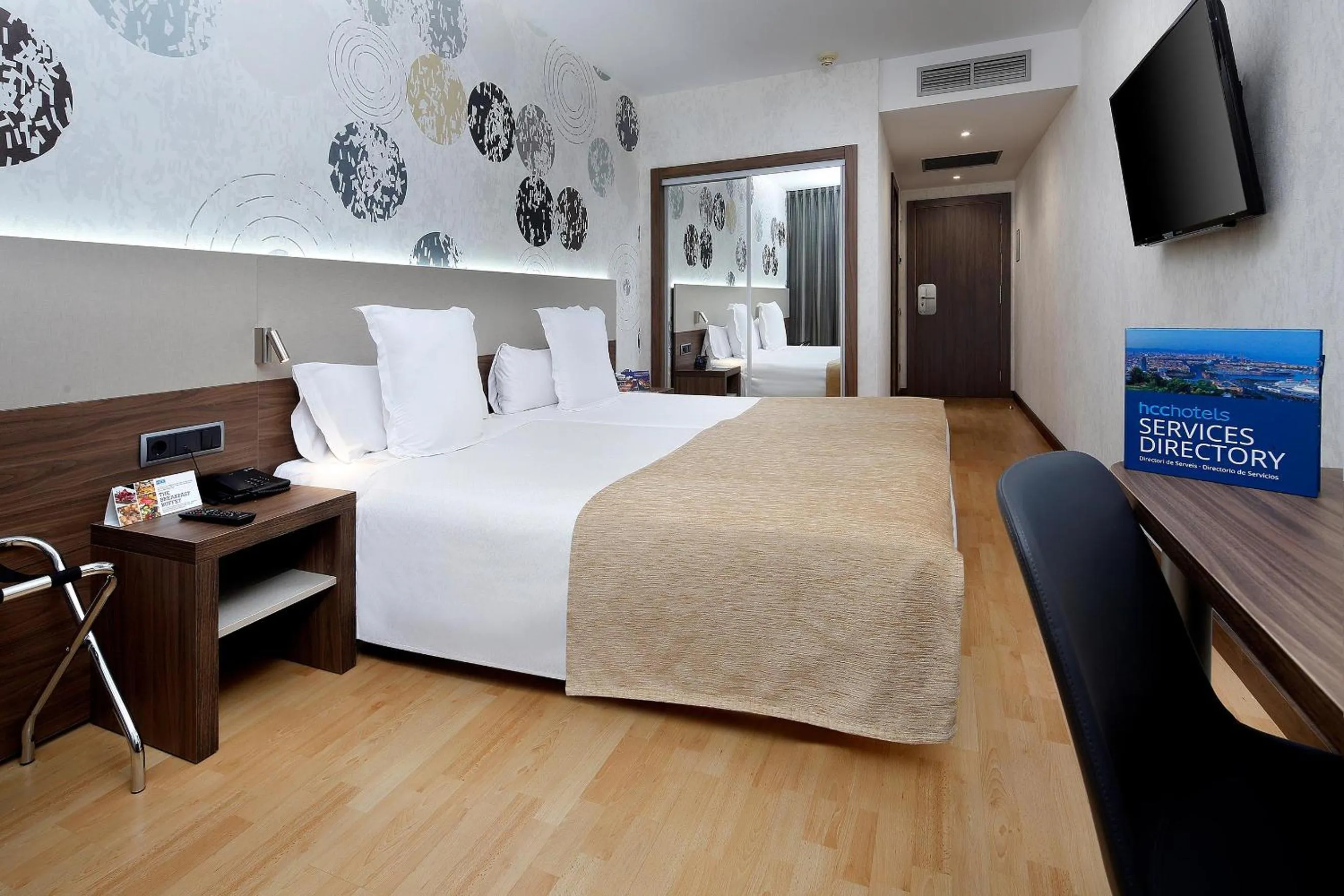 Twin Room in HCC Montblanc