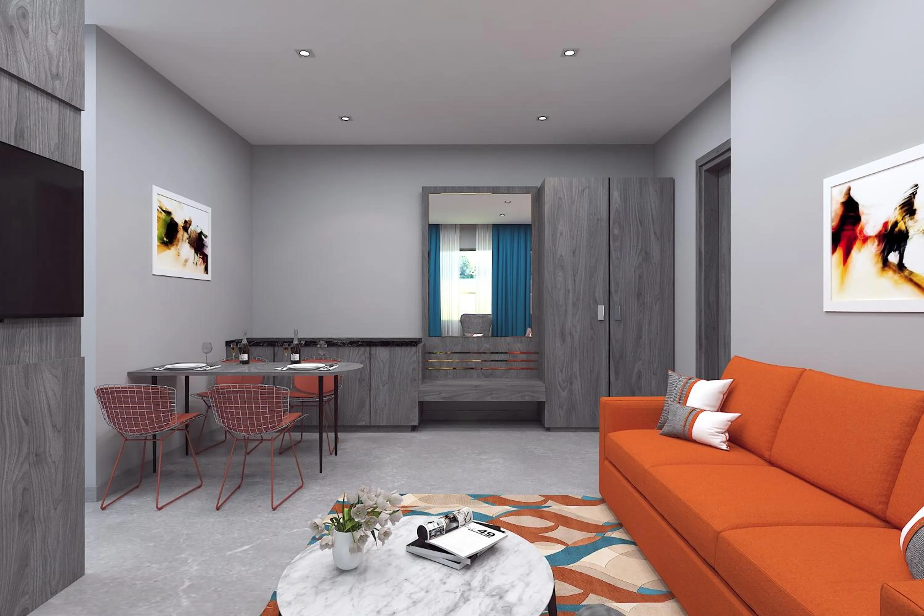 King Room - single occupancy in Zone By The Park Pathankot