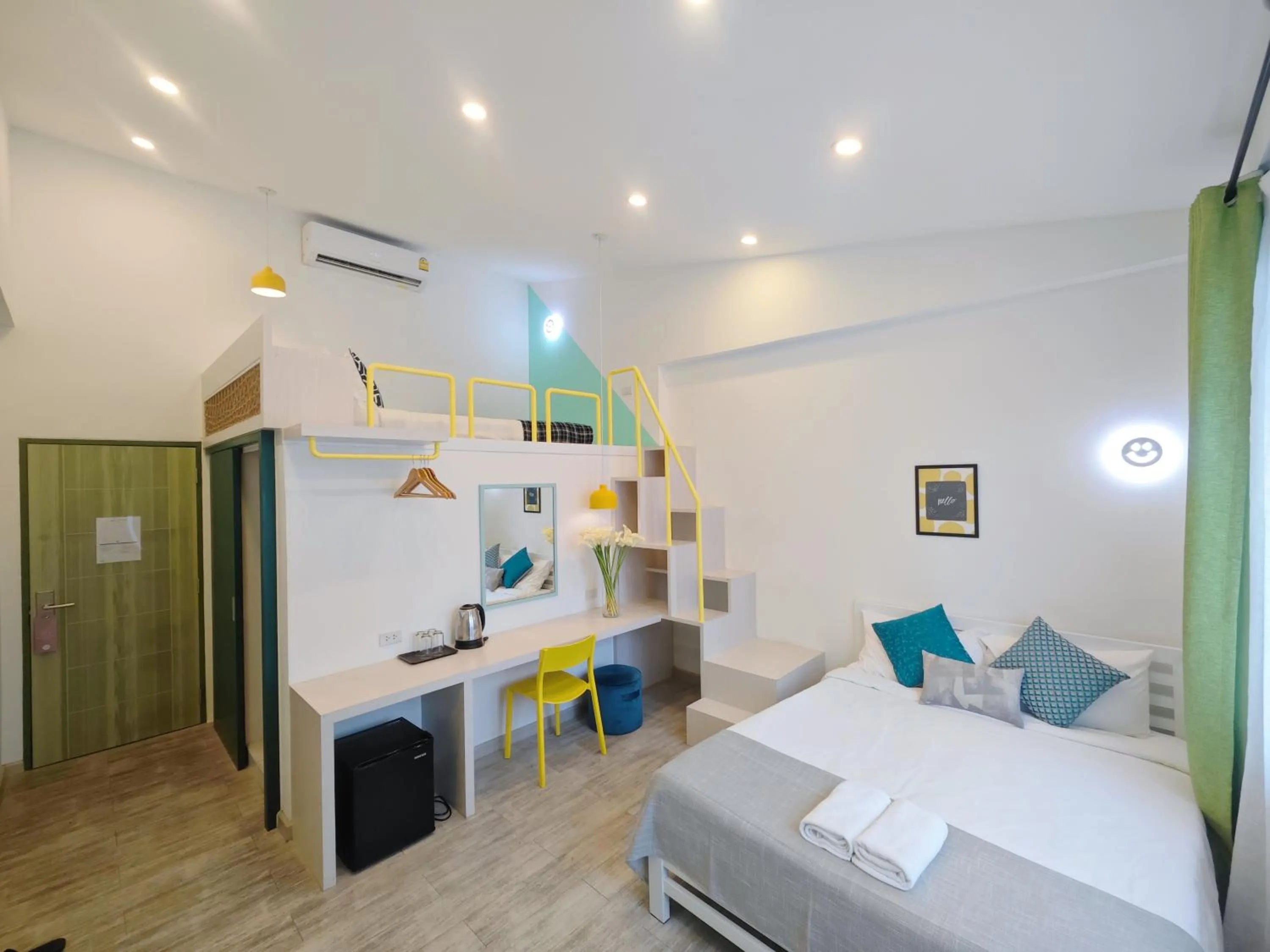 Family Room with Private Bathroom in Ostay Asoke Bangkok