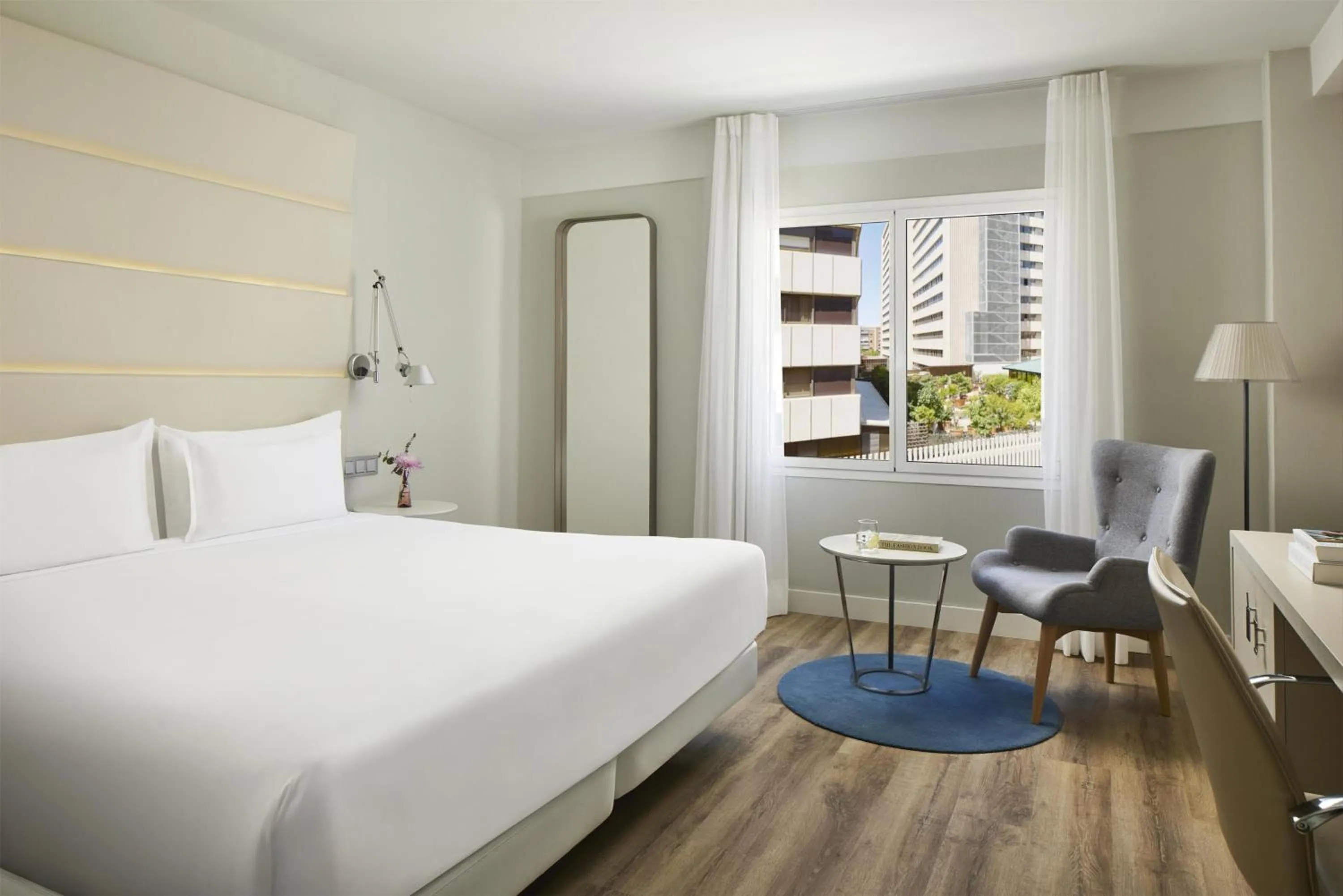 Standard Room with View in NH Madrid Balboa