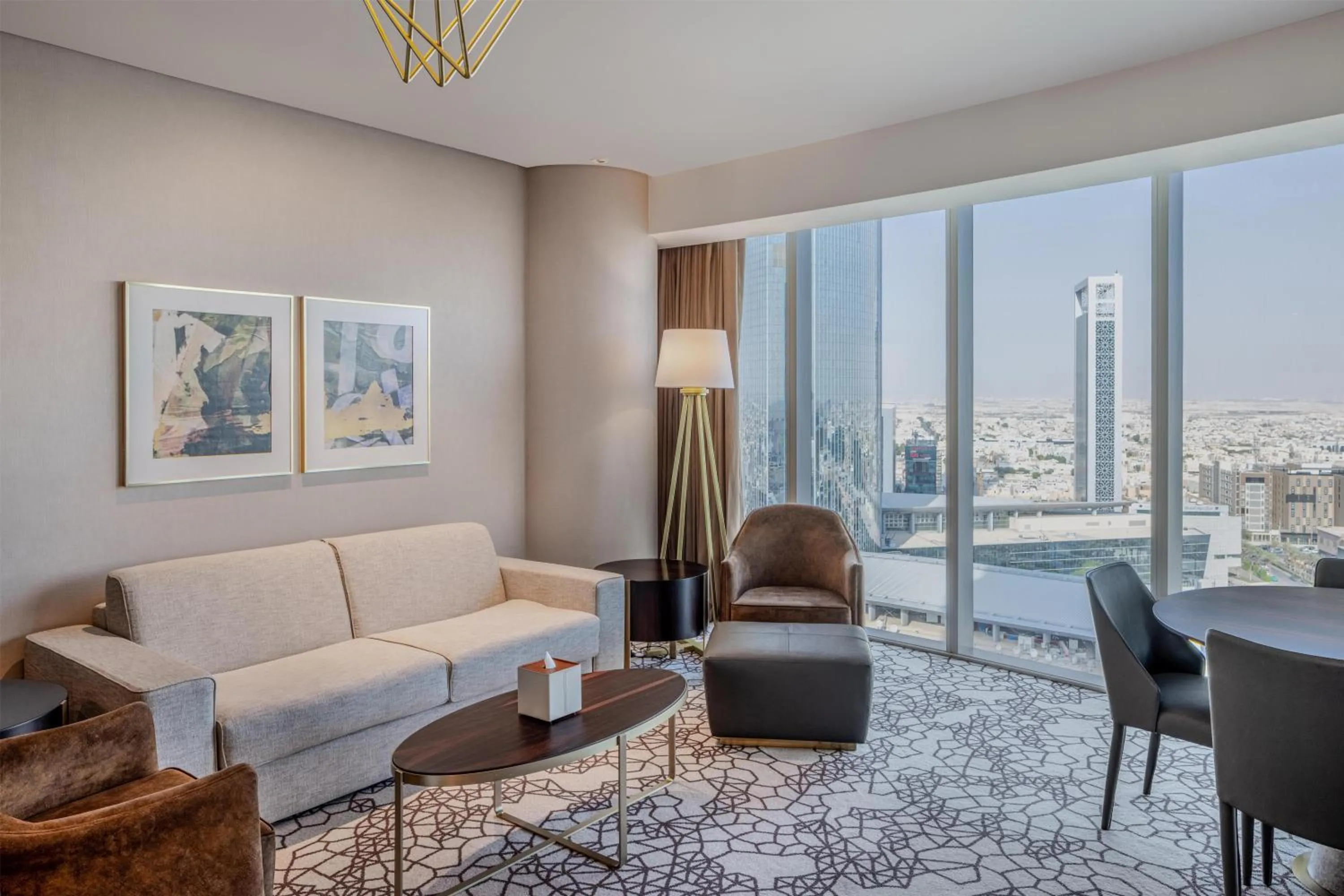 One-Bedroom King Suite in Hilton Riyadh Olaya