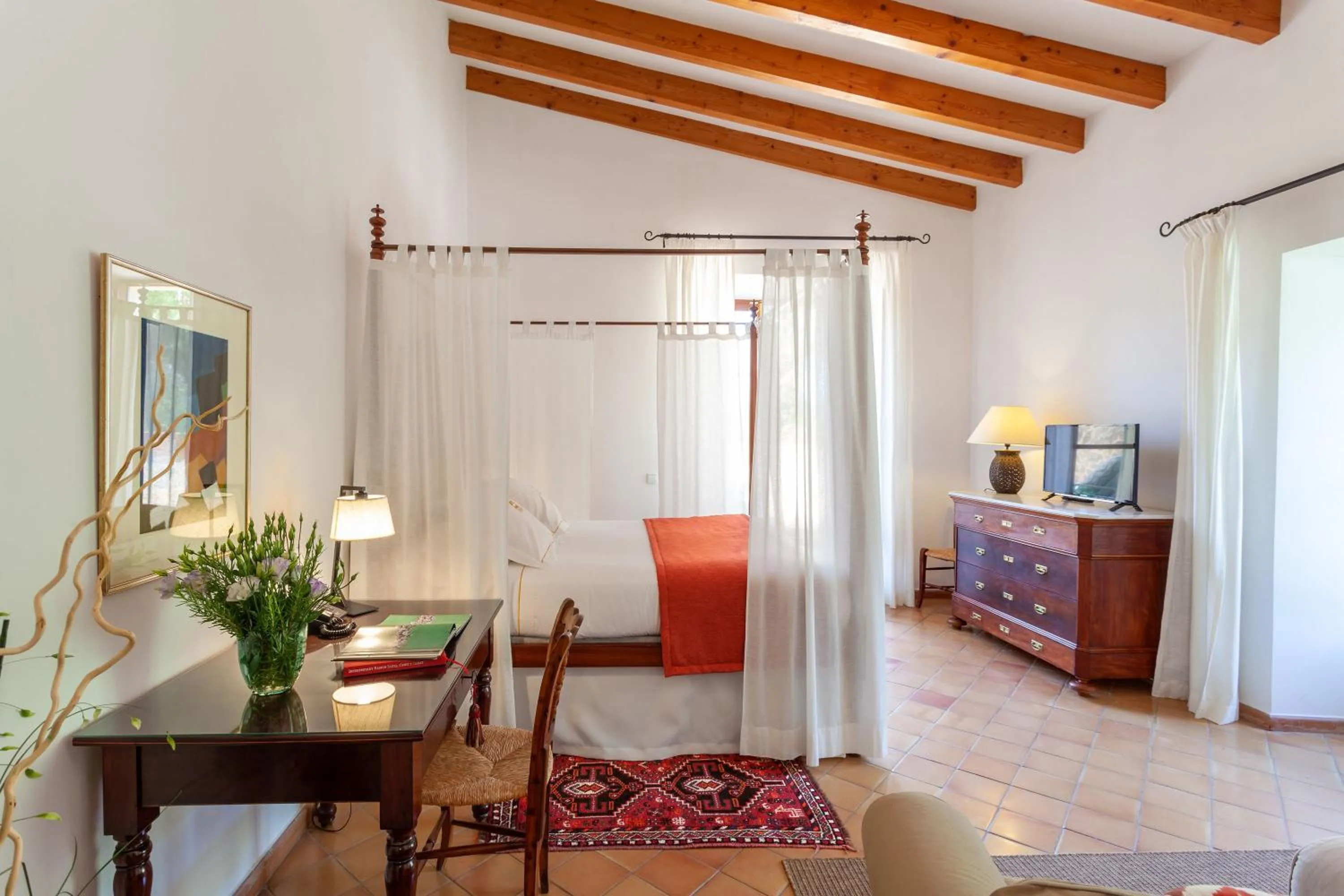 Superior Double or Twin Room with Terrace in Finca Hotel Son Palou
