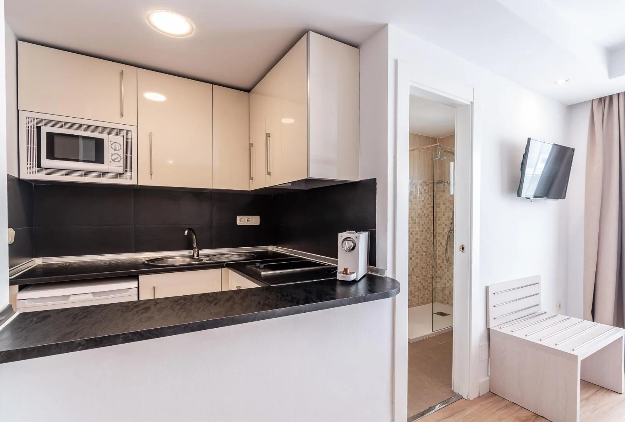 Studio with Side Sea View (1-2 Adults) in Puerto Azul Marbella