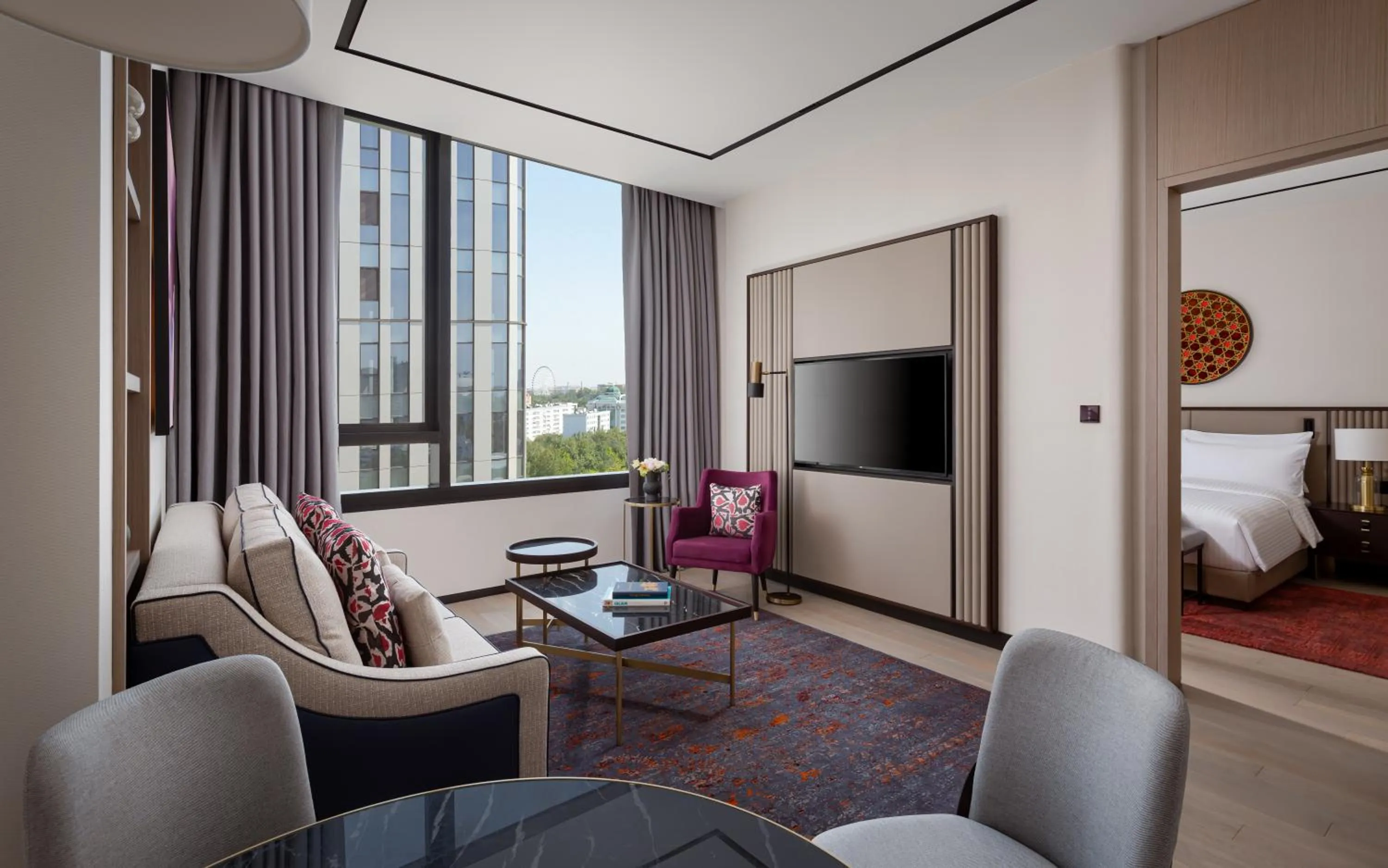 King Suite with Square View and Club Lounge Access in InterContinental Tashkent by IHG