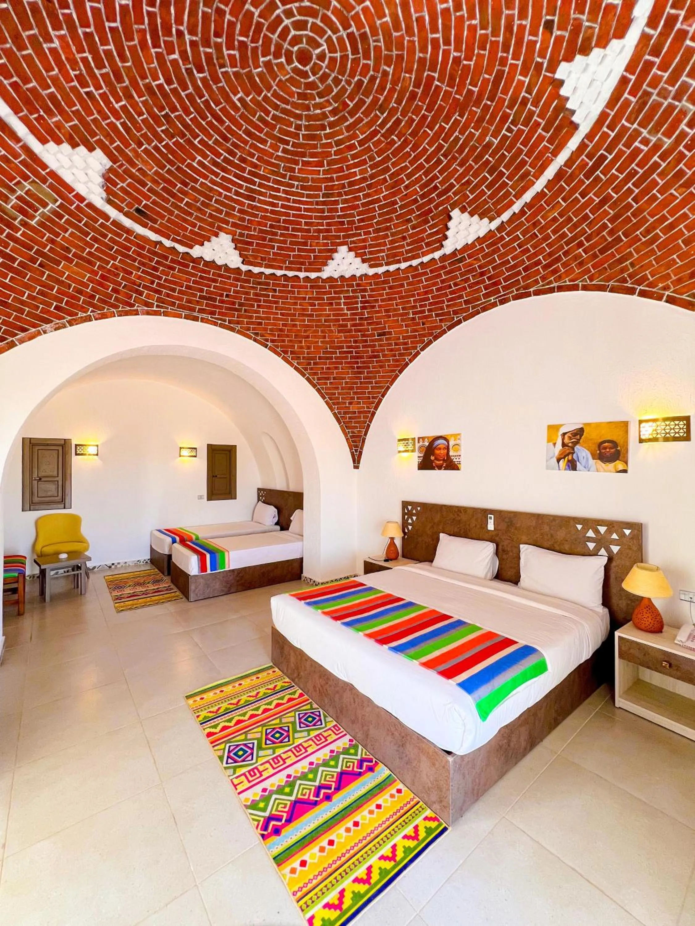 Family Room in Beach safari nubian resort