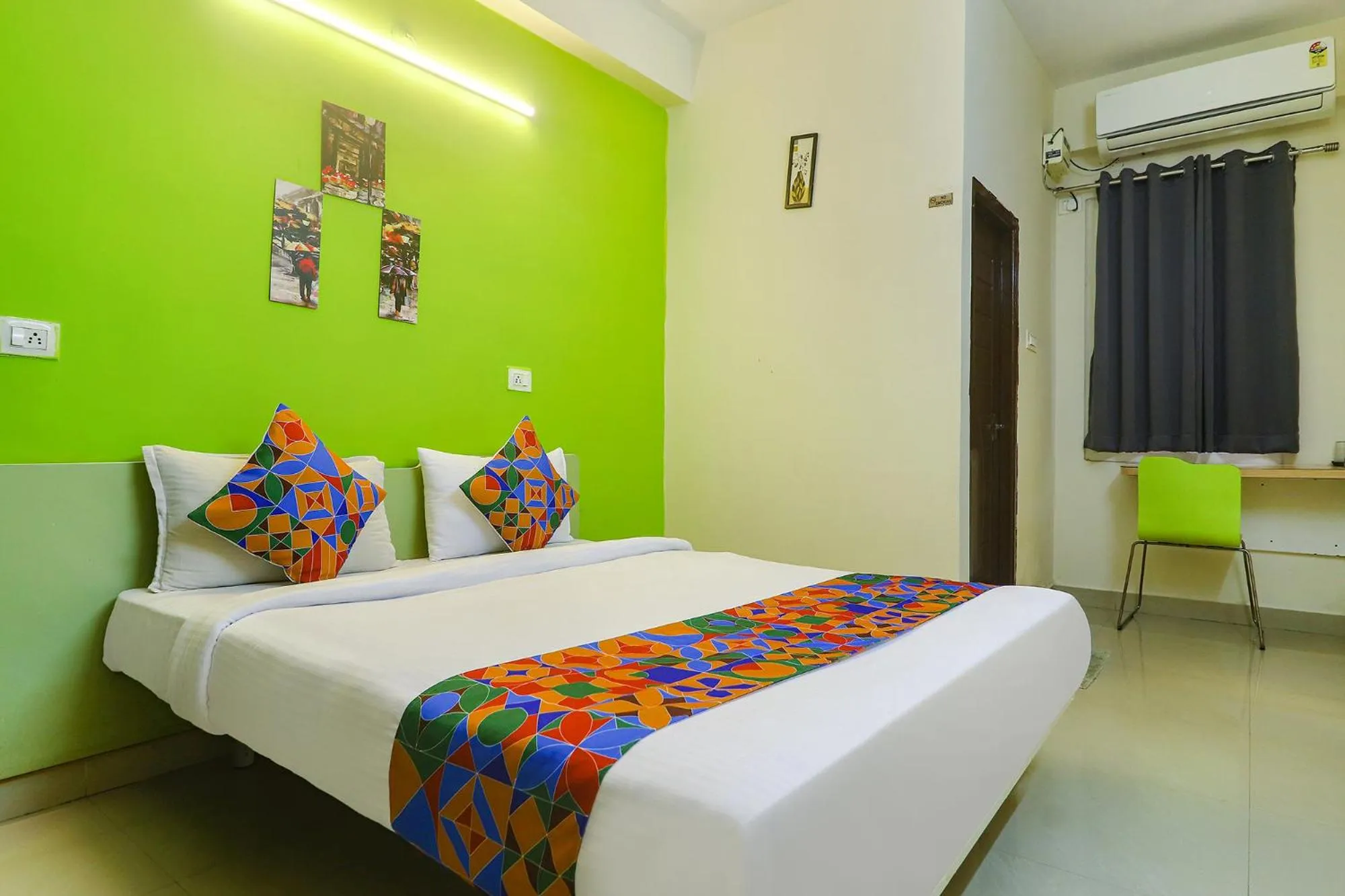 Deluxe Room - single occupancy in FabHotel Broholic - Nr Biodiversity Complex, Gachibowli, Silpa Gram Craft Village, HITEC City