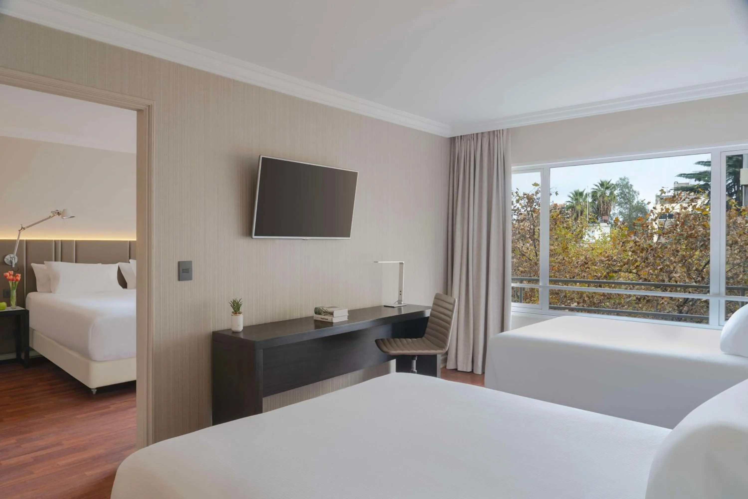 Family Quadruple Room in NH Ciudad de Santiago