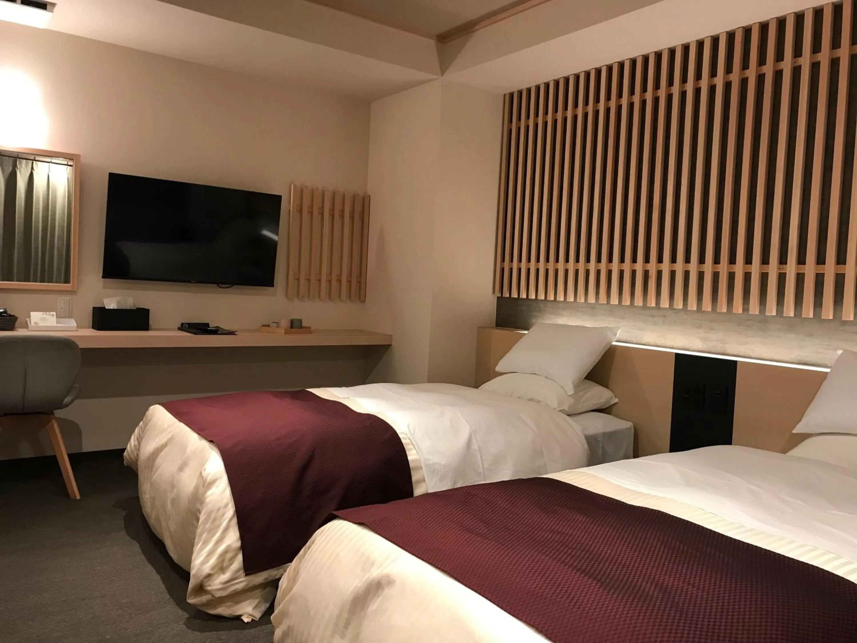 Twin Room with Bath in Aizu Tsuruya Hotel