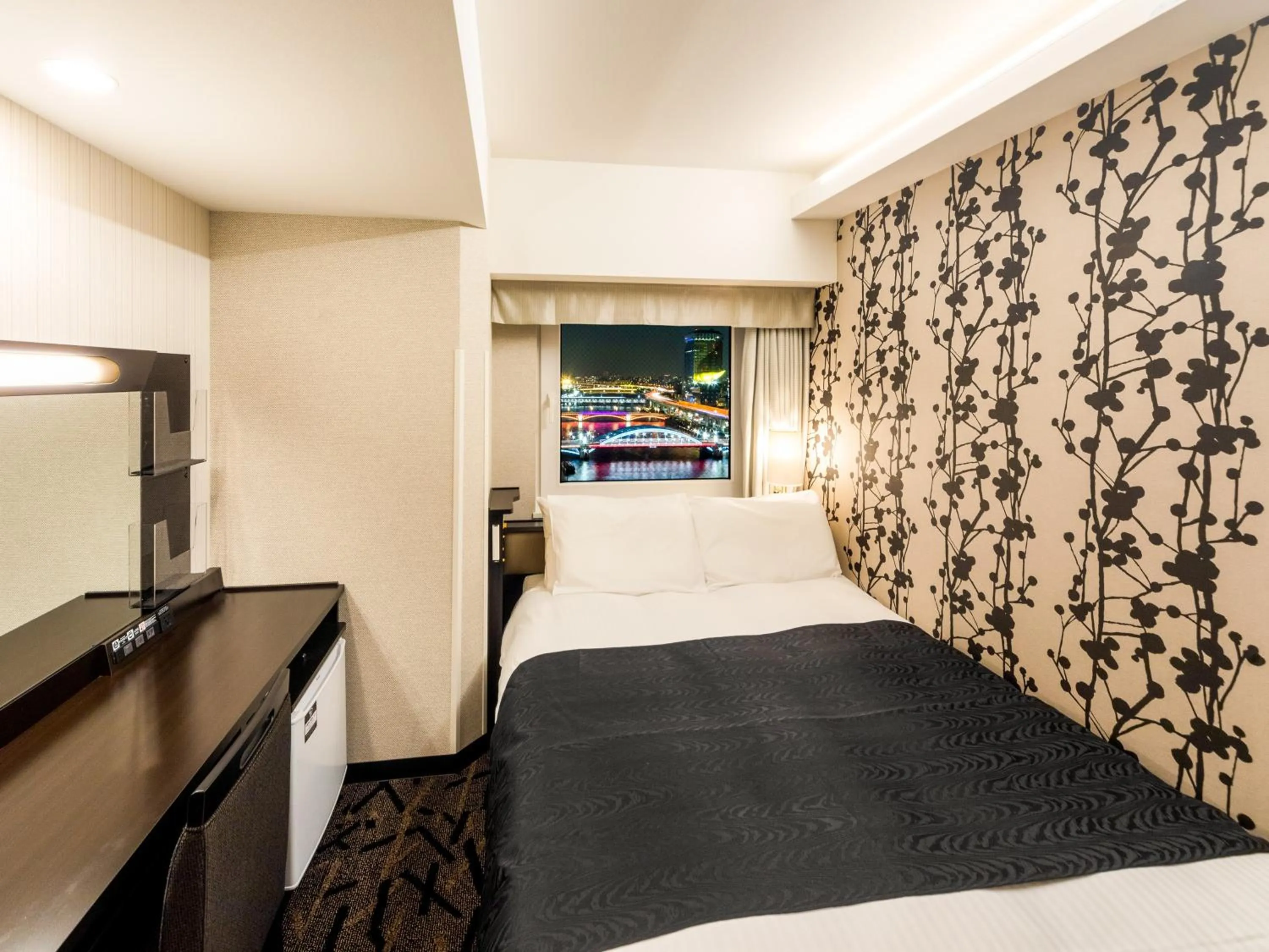 Double Room with View - Non-Smoking in APA Hotel Asakusa Kuramae Kita