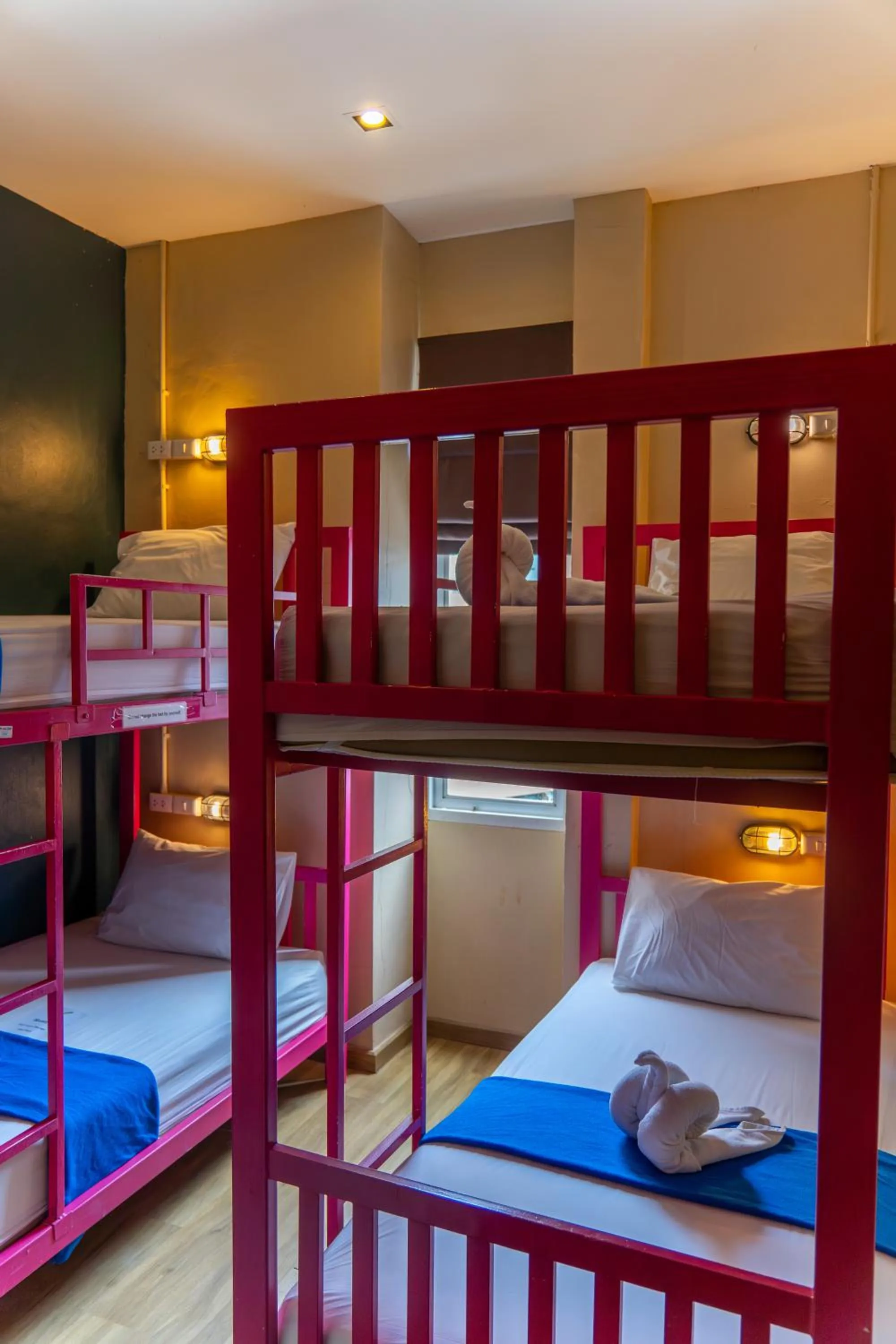 Quadruple Room in Slumber Surf Phuket Kata