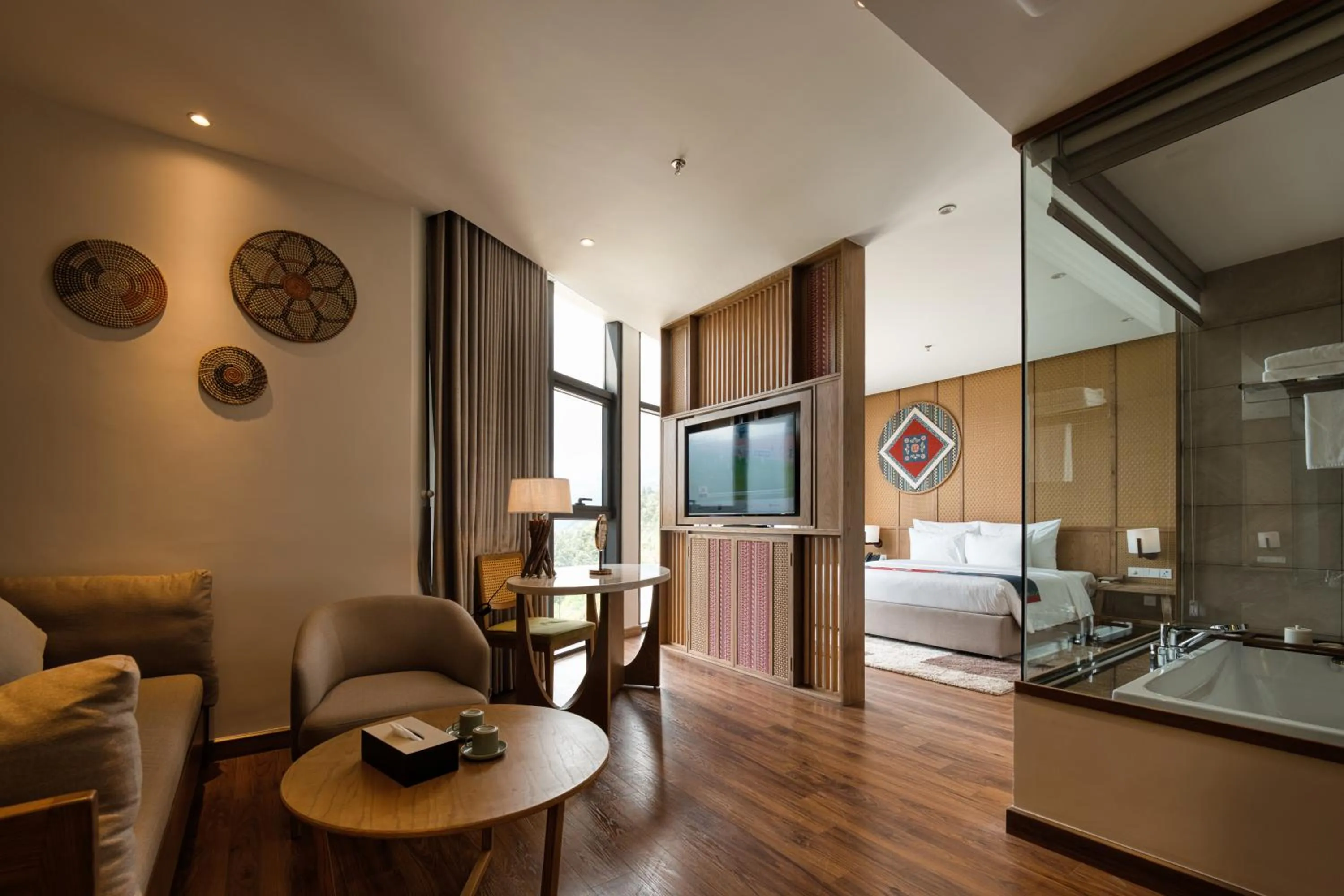 Suite King Room with Mountain View in Lady Hill Sapa Resort