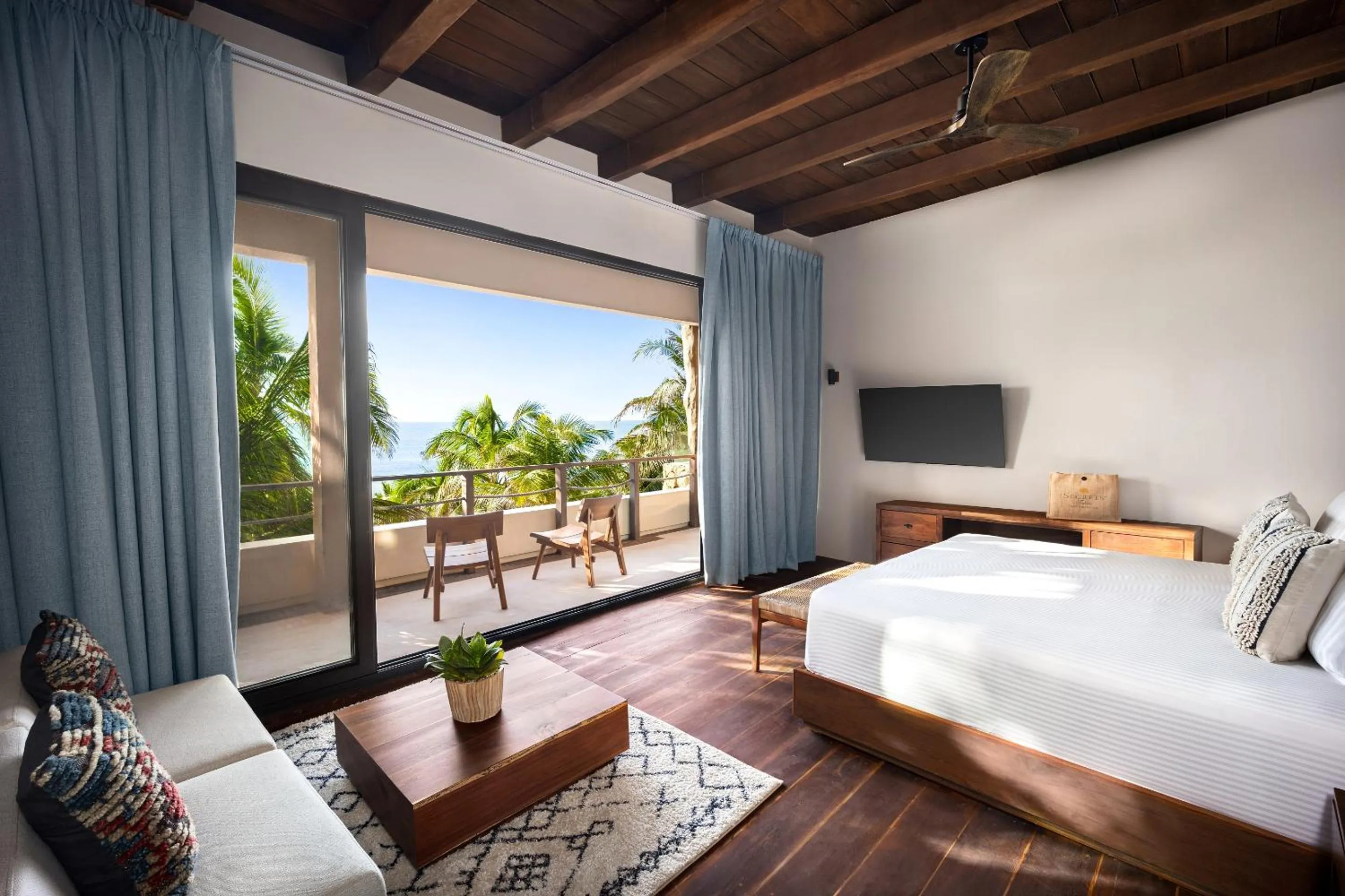 Casa Zamna Ocean Front Master Suite King Bed in Secrets Tulum Resort & Beach Club - Adults Only - All Inclusive