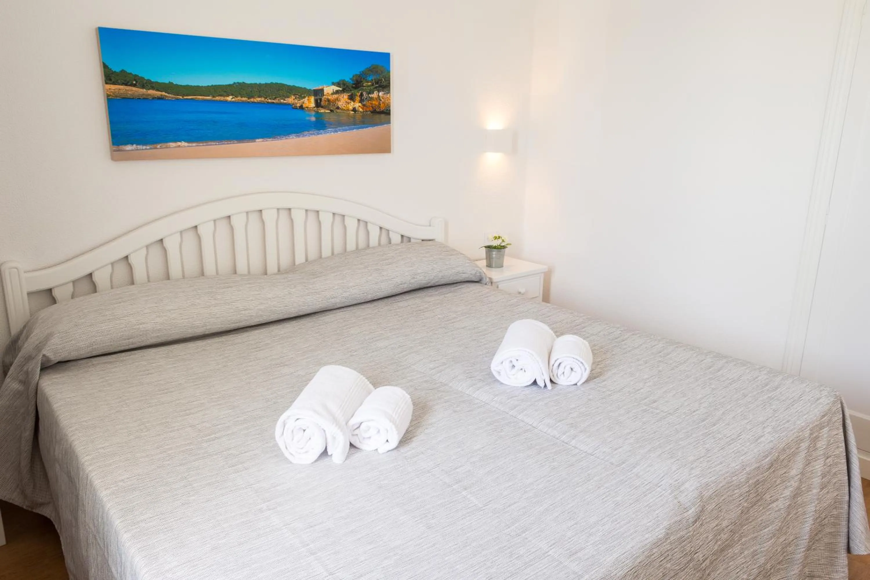 Two-Bedroom Apartment with Sea View in Naranjos Resort Menorca