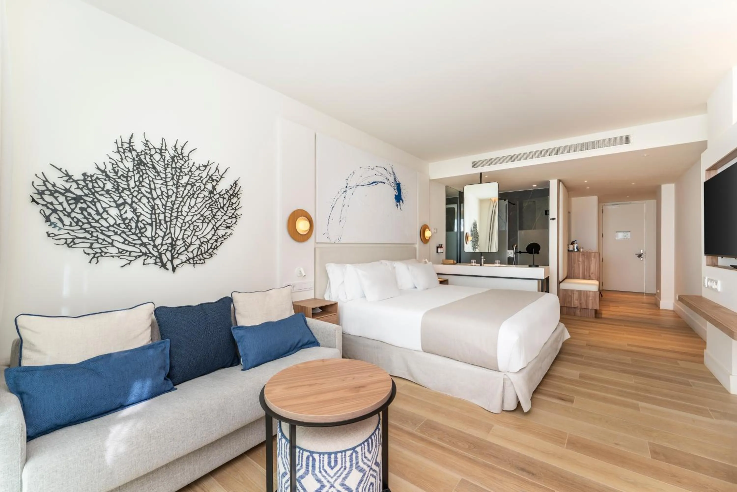 Superior Room with Sea View (2 Adults + 2 Children) in Barceló Playa Blanca