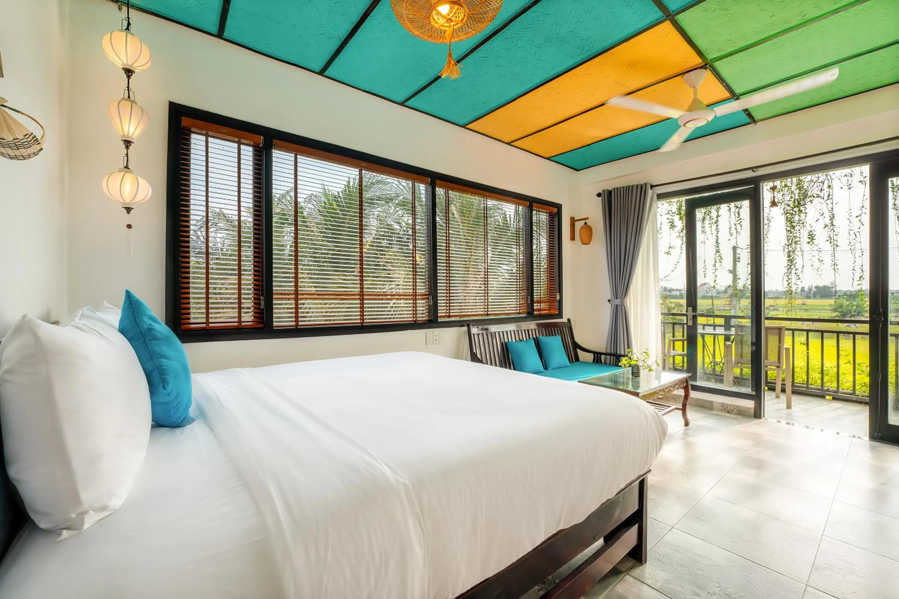 Junior Suite with Pool View in Sunkised Paddy Hoi An Villa