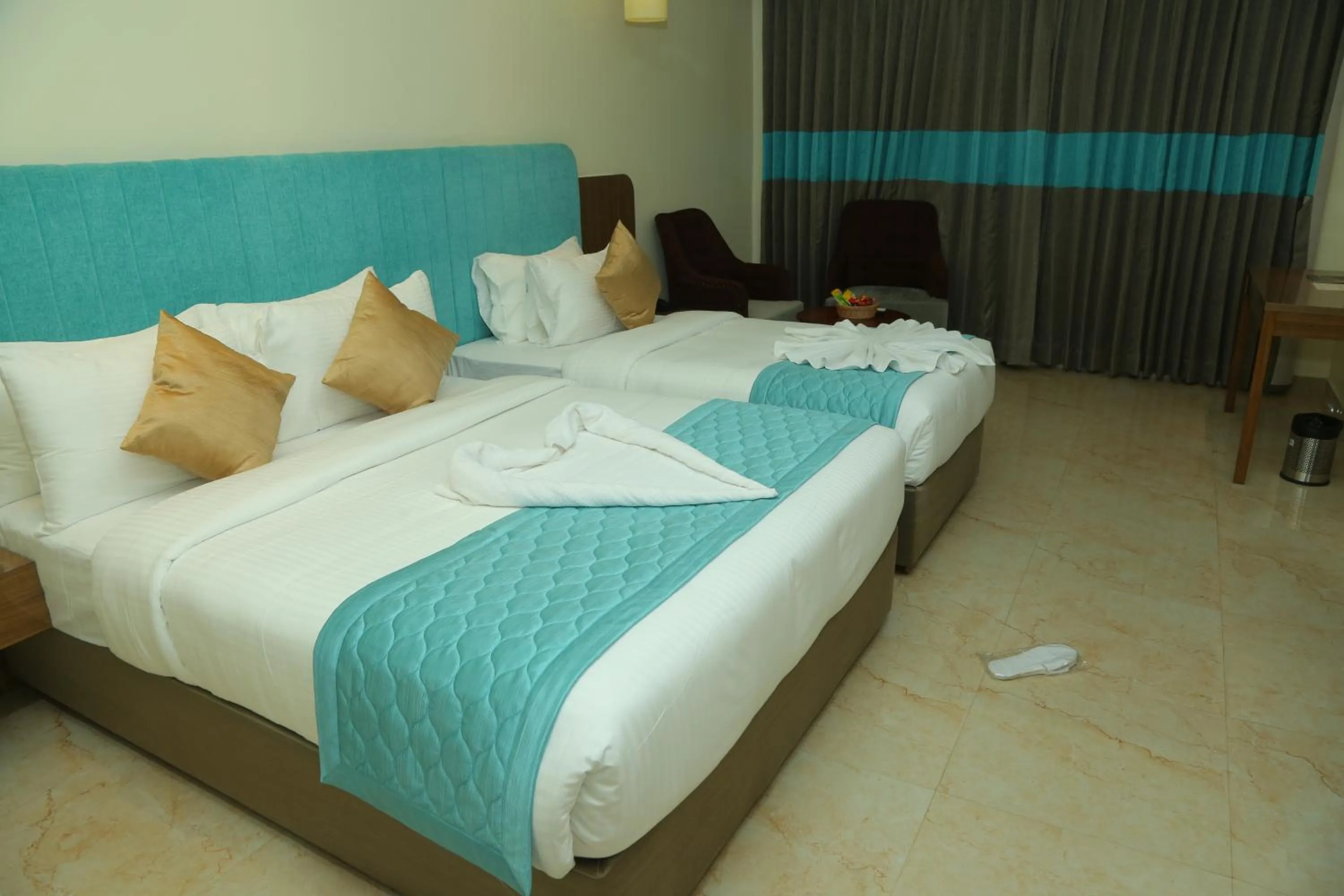 Triple Room with Garden View in Misty Ocean - A Bergamont Group of Hotel