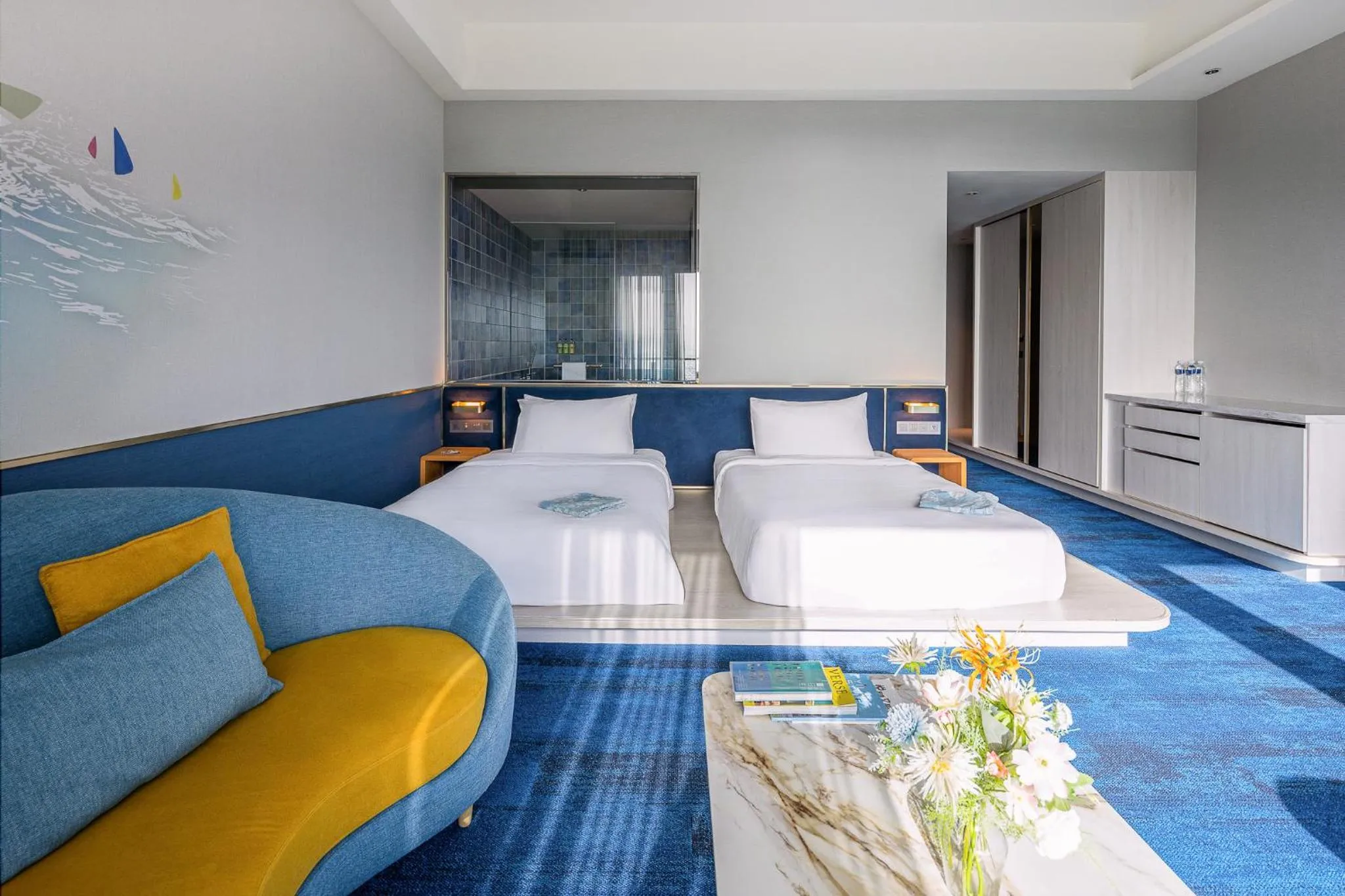 Twin Room with Sea View in The Archipelago