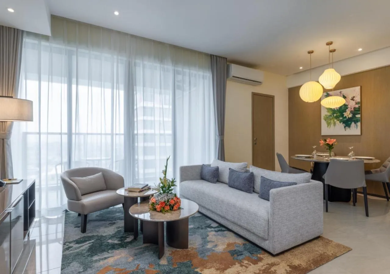 Two Bedroom Suite King and Queen in Pan Pacific Serviced Suites Nairobi