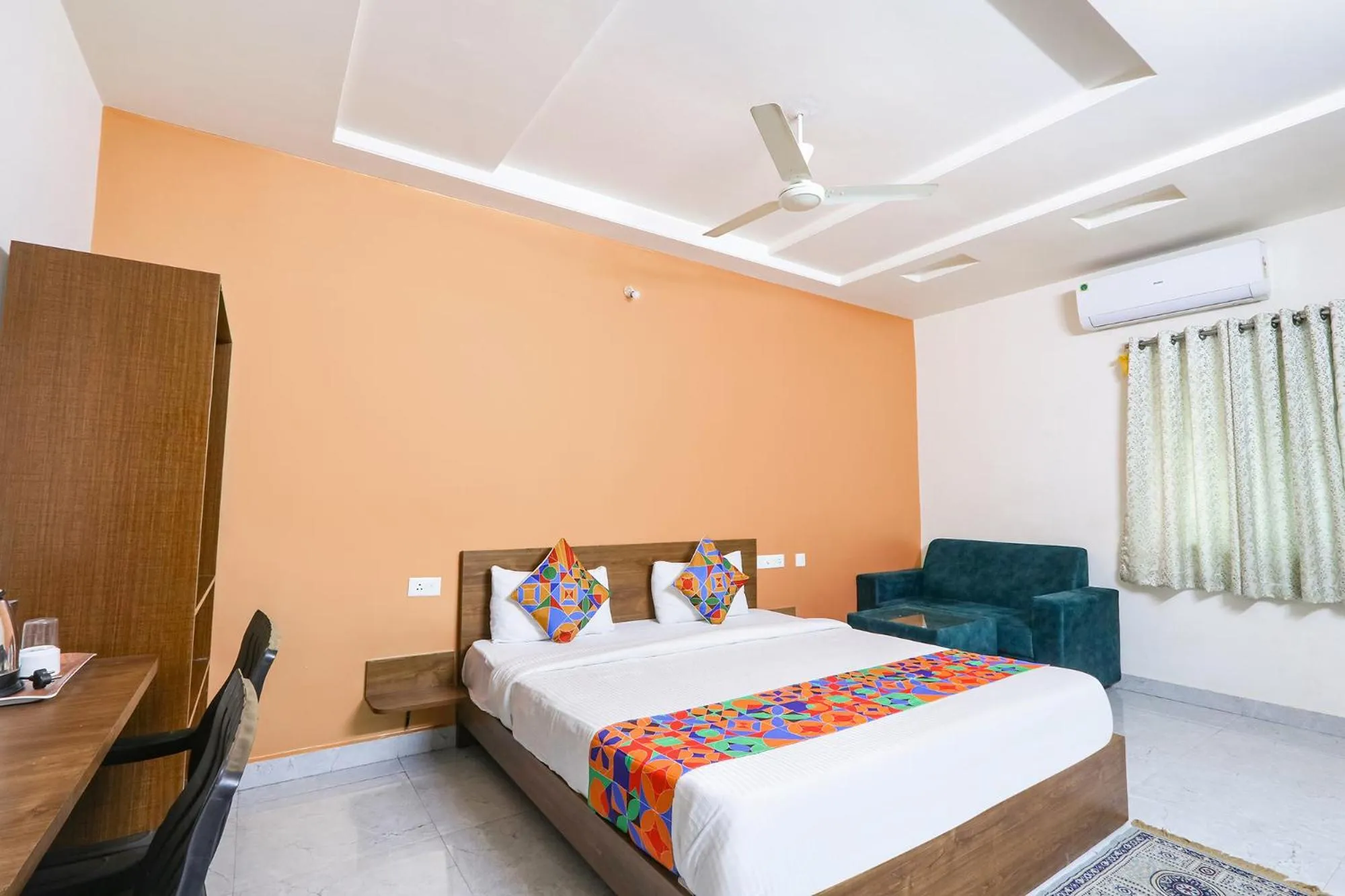 Deluxe Room - single occupancy in FabHotel Golden Hitech - Nr Hitech City