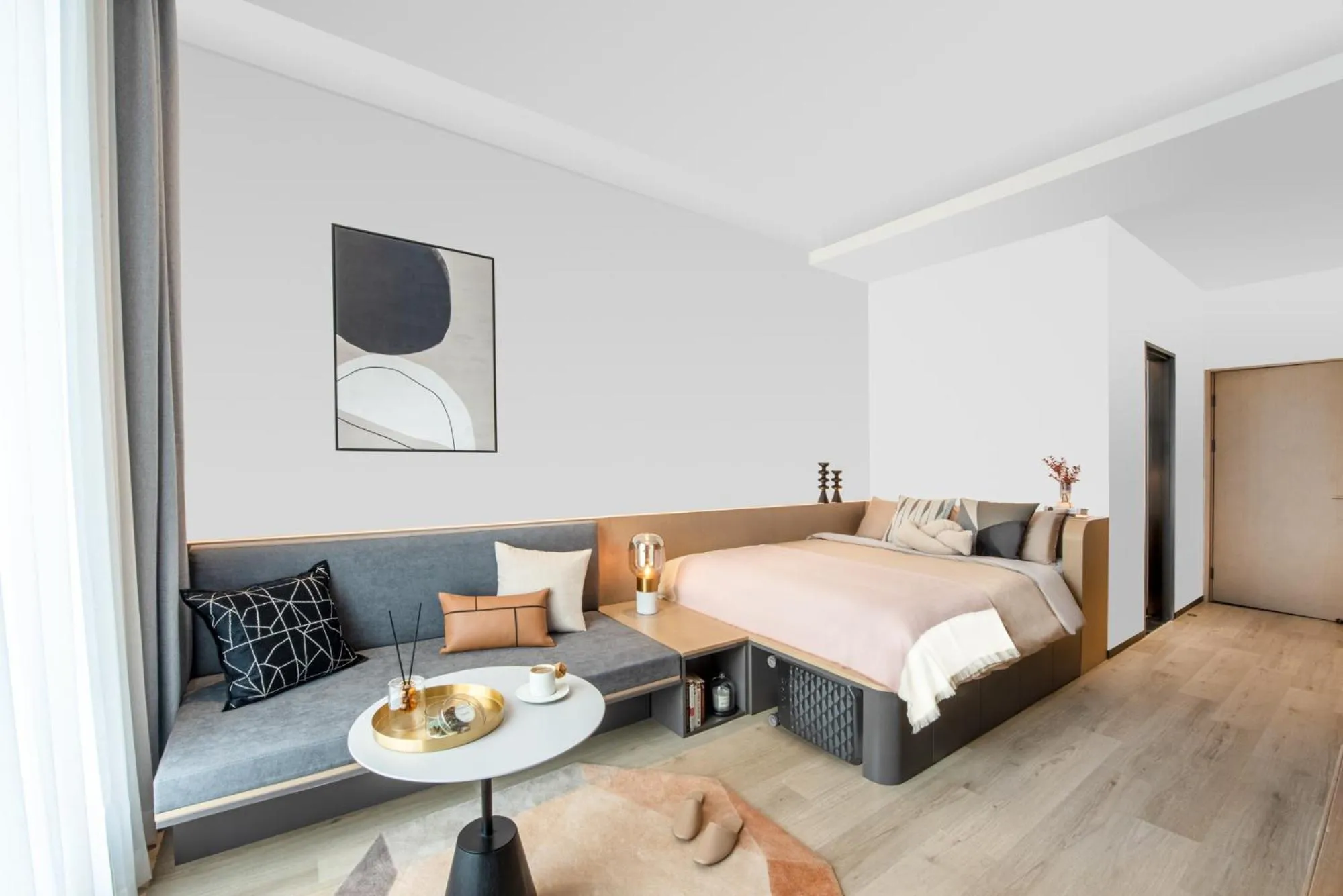 Deluxe Studio in base-Beijing Sanlitun Serviced Apartment