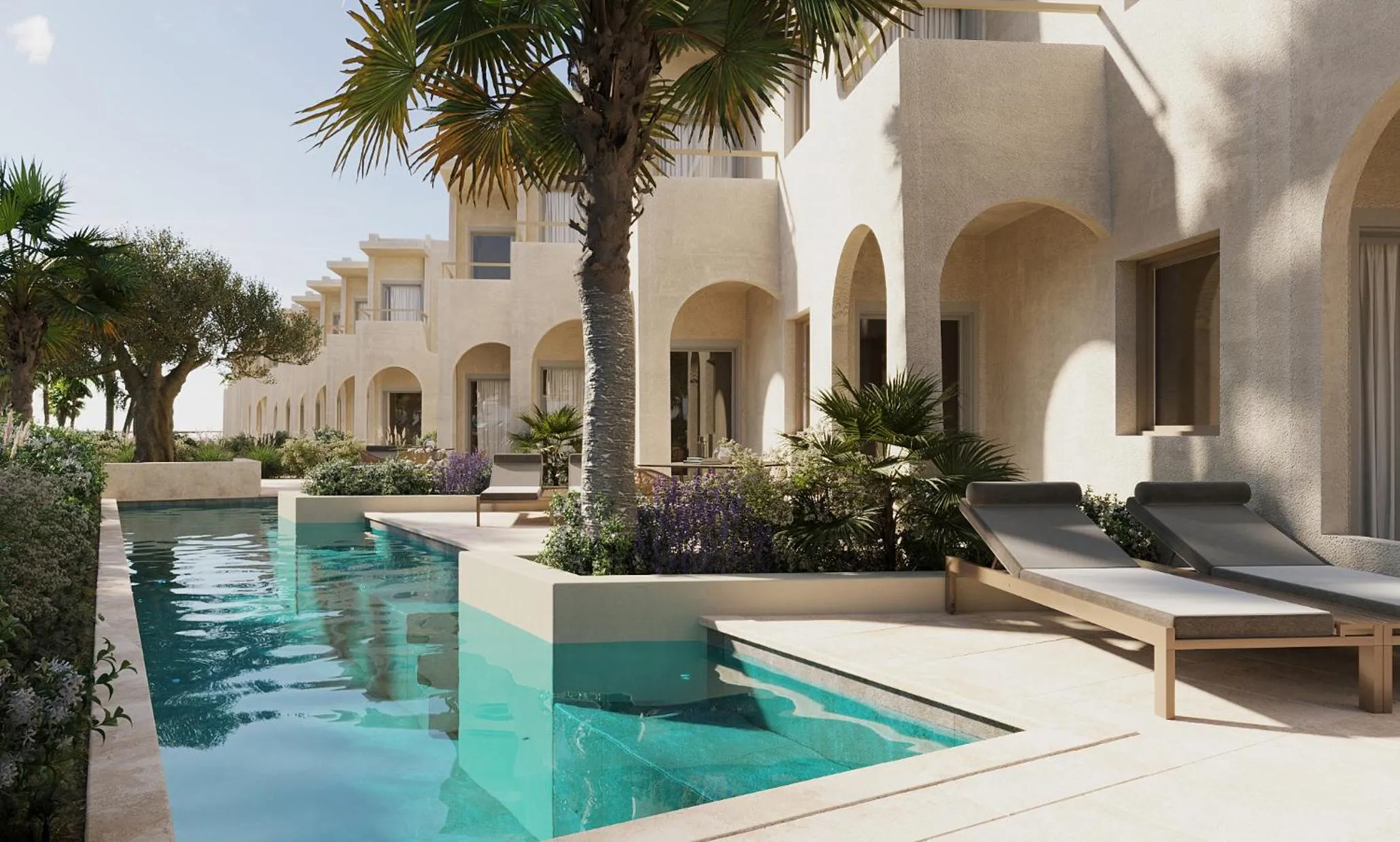 Family Suite Inland View Swim up (Open Plan) in Atlantica Ocean Beach Resort