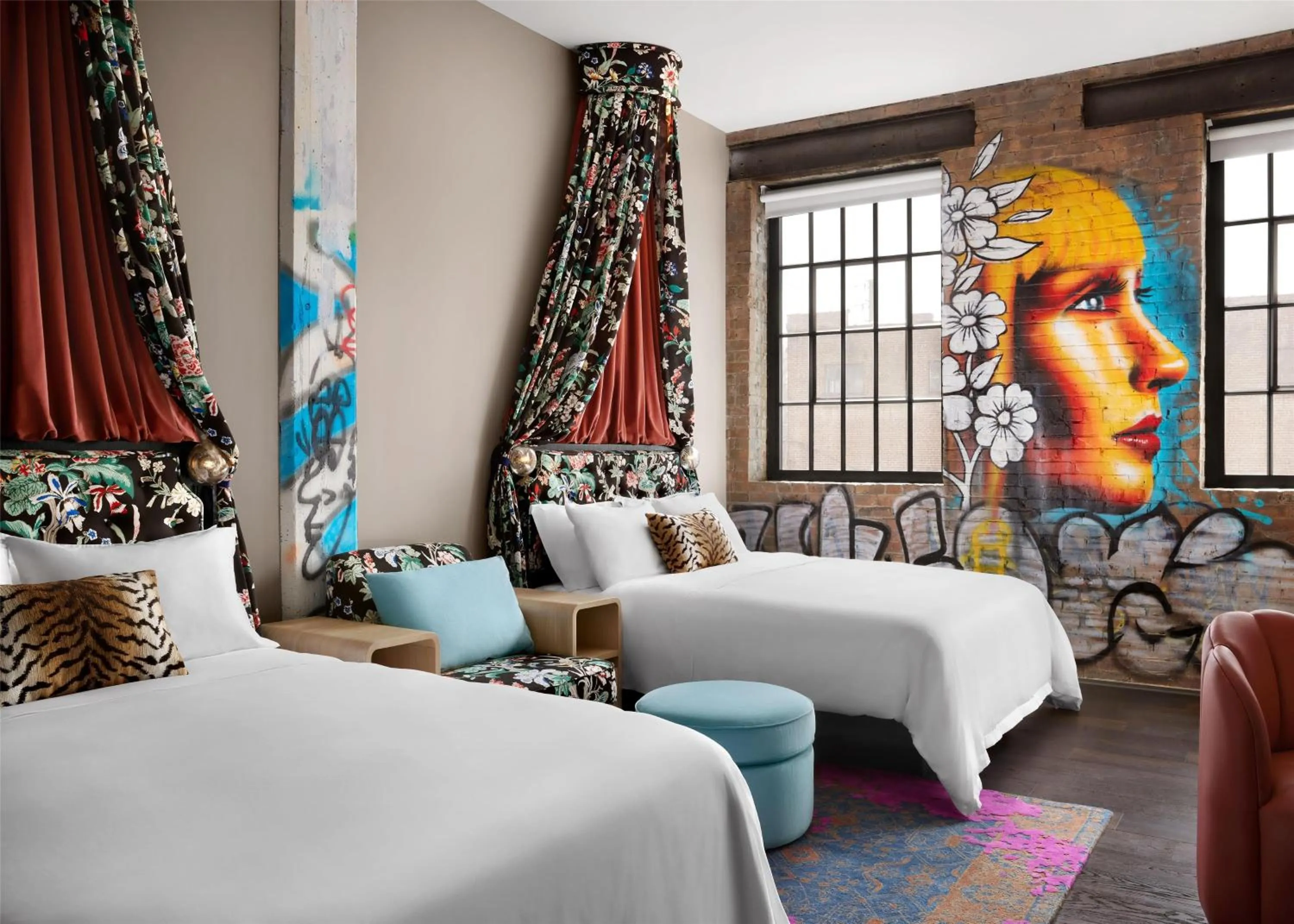 Queen Room with Two Queen Beds in The Radical Asheville, Tapestry Collection by Hilton