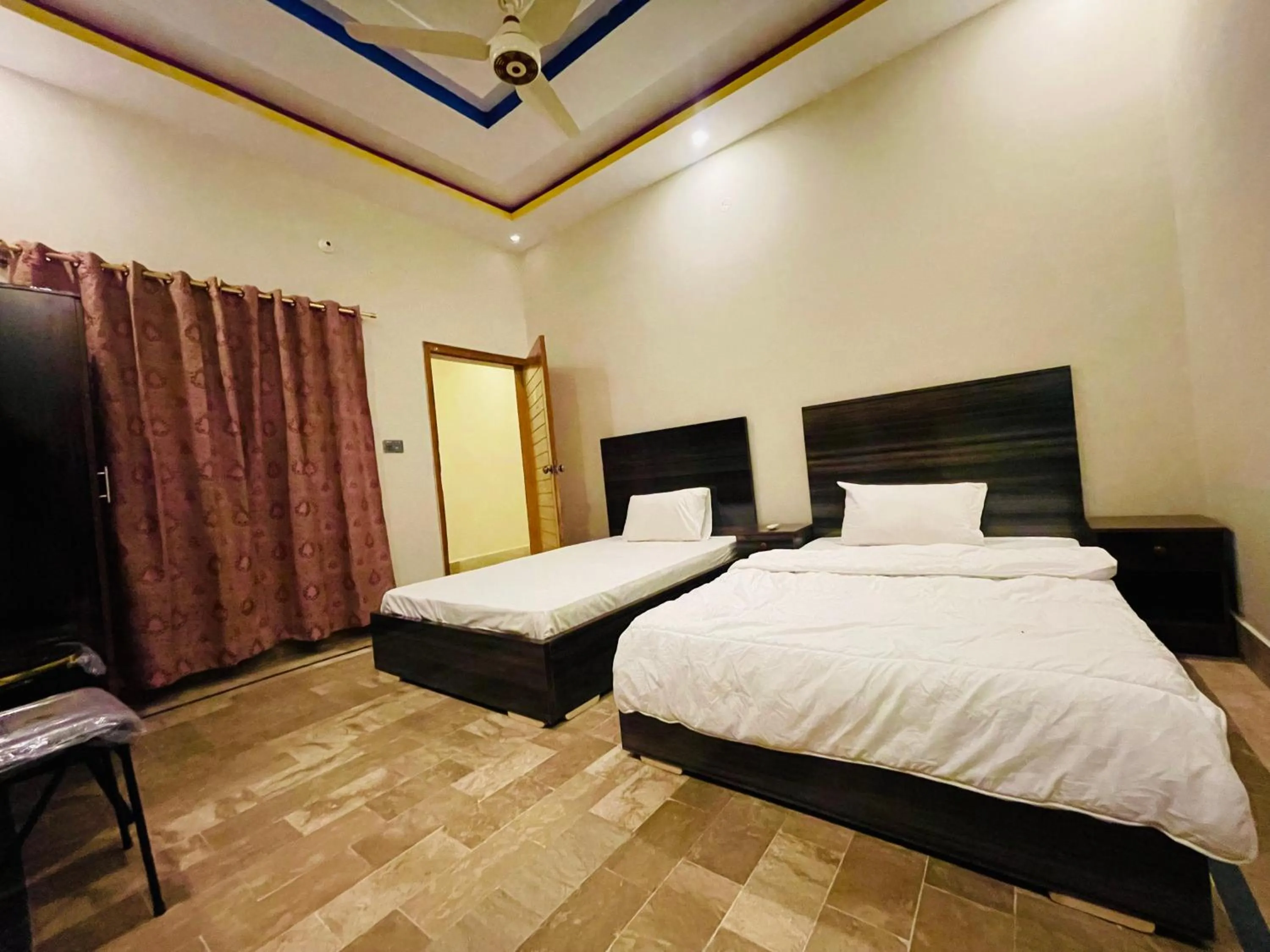 Deluxe Twin Room in Airport Hotel Bed & Rest