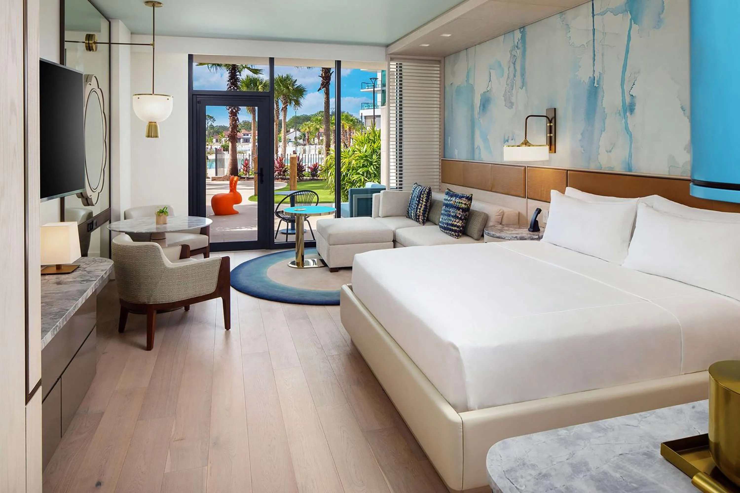 King Room with Patio and Poolside in Conrad Orlando