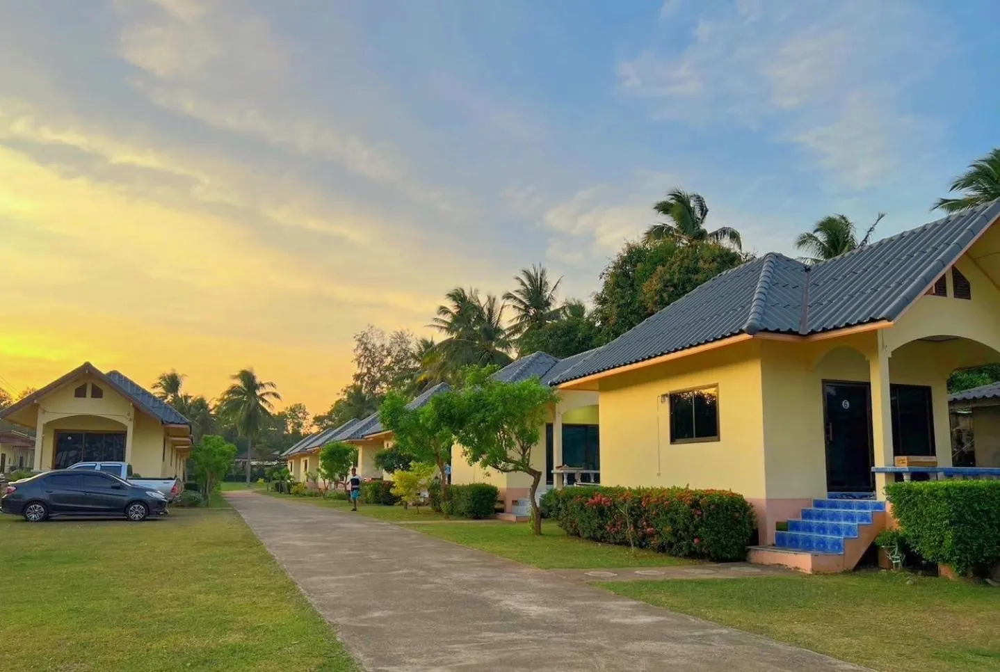 Double Room with Terrace in Thungwua laen resort