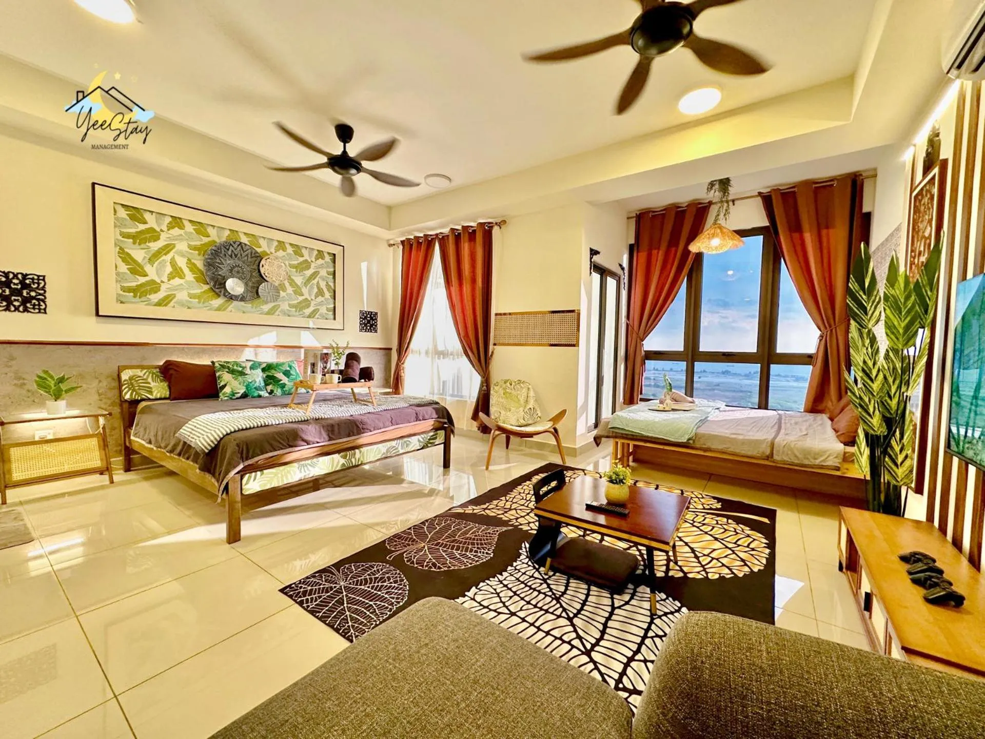 Studio in SeaView PoolView CityView BaliResidence Video game 5minJonker