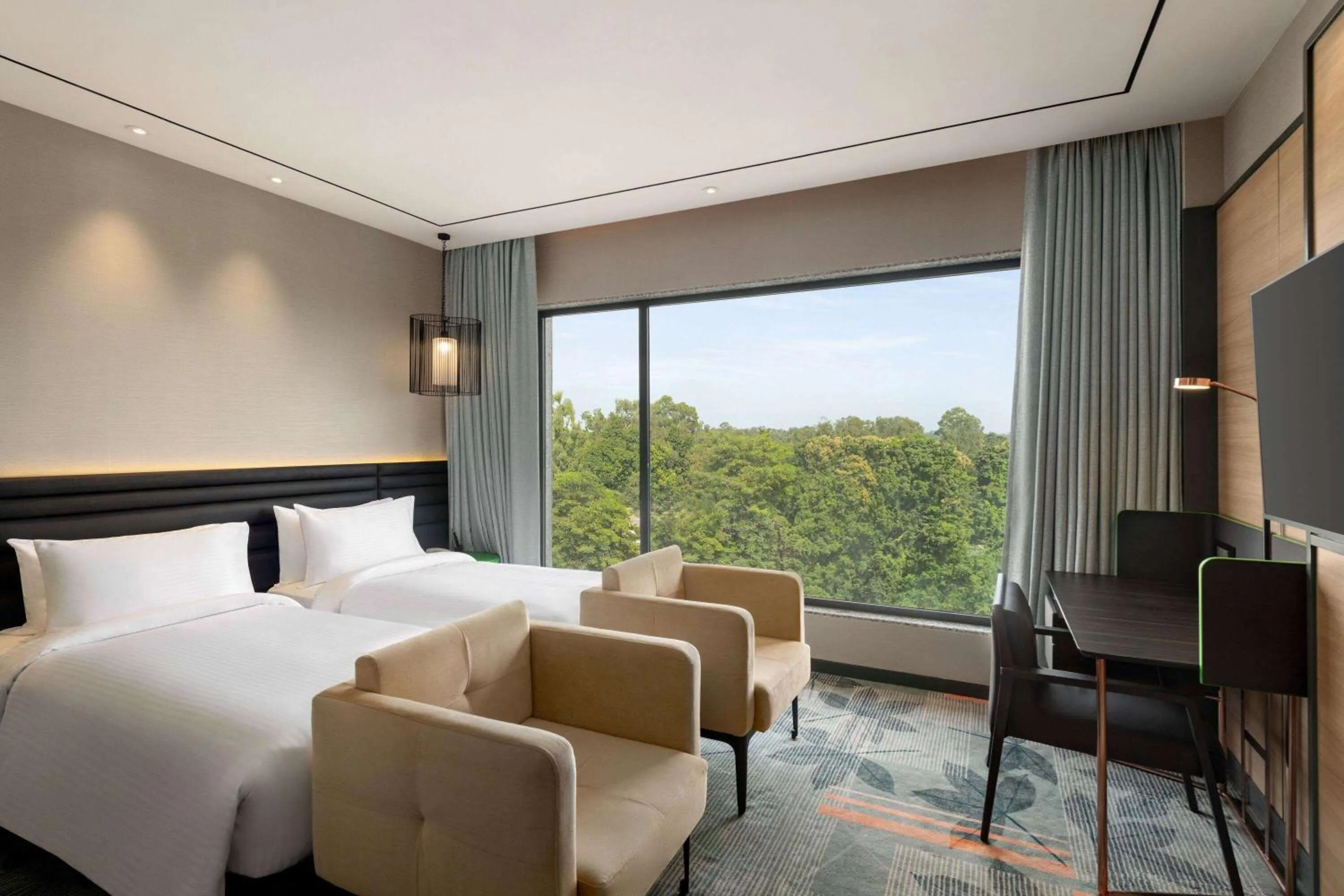 Deluxe Twin Room - single occupancy in Ramada Encore by Wyndham Bareilly Civil Lines