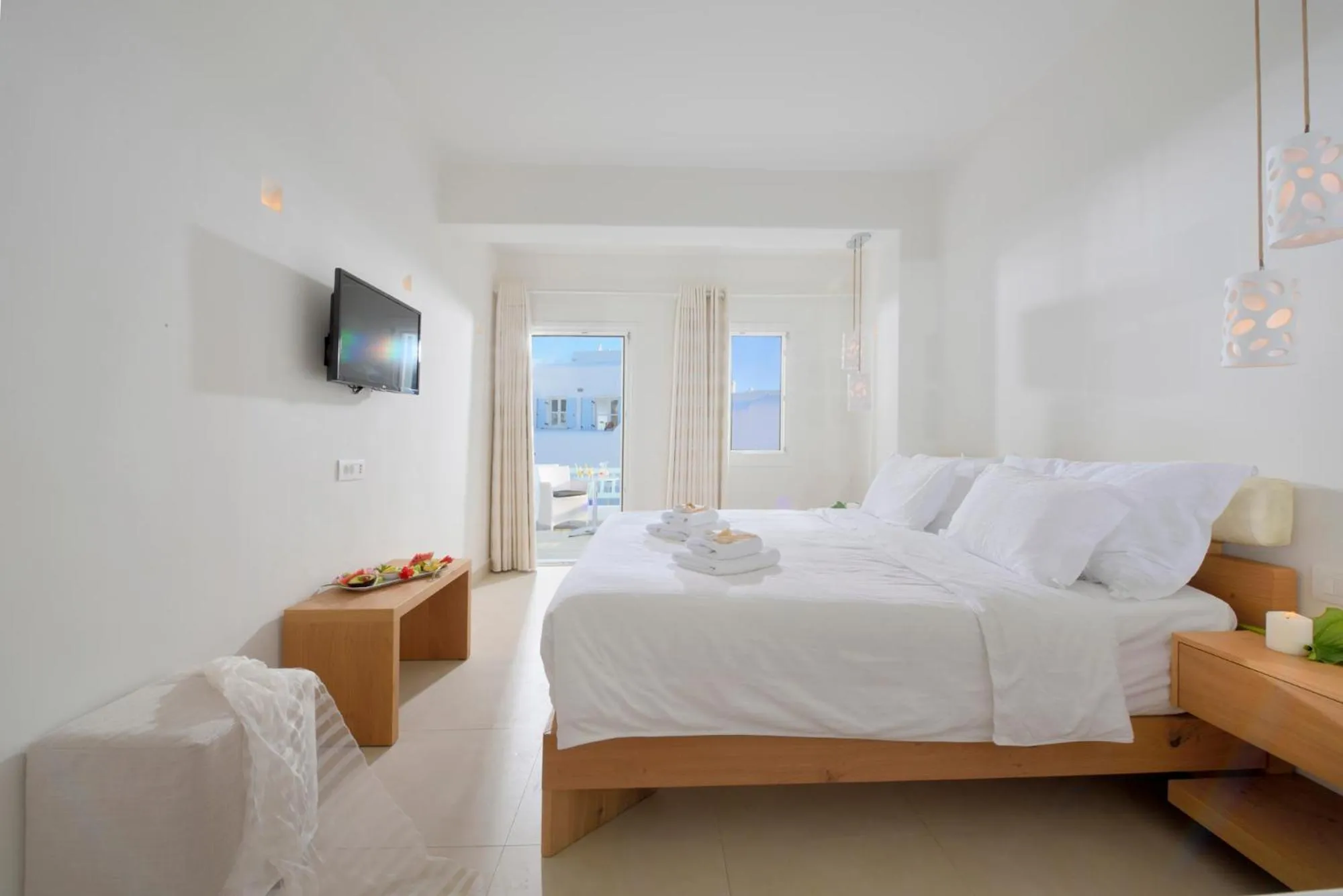 Executive Double Room with Sea View in Petinos Hotel