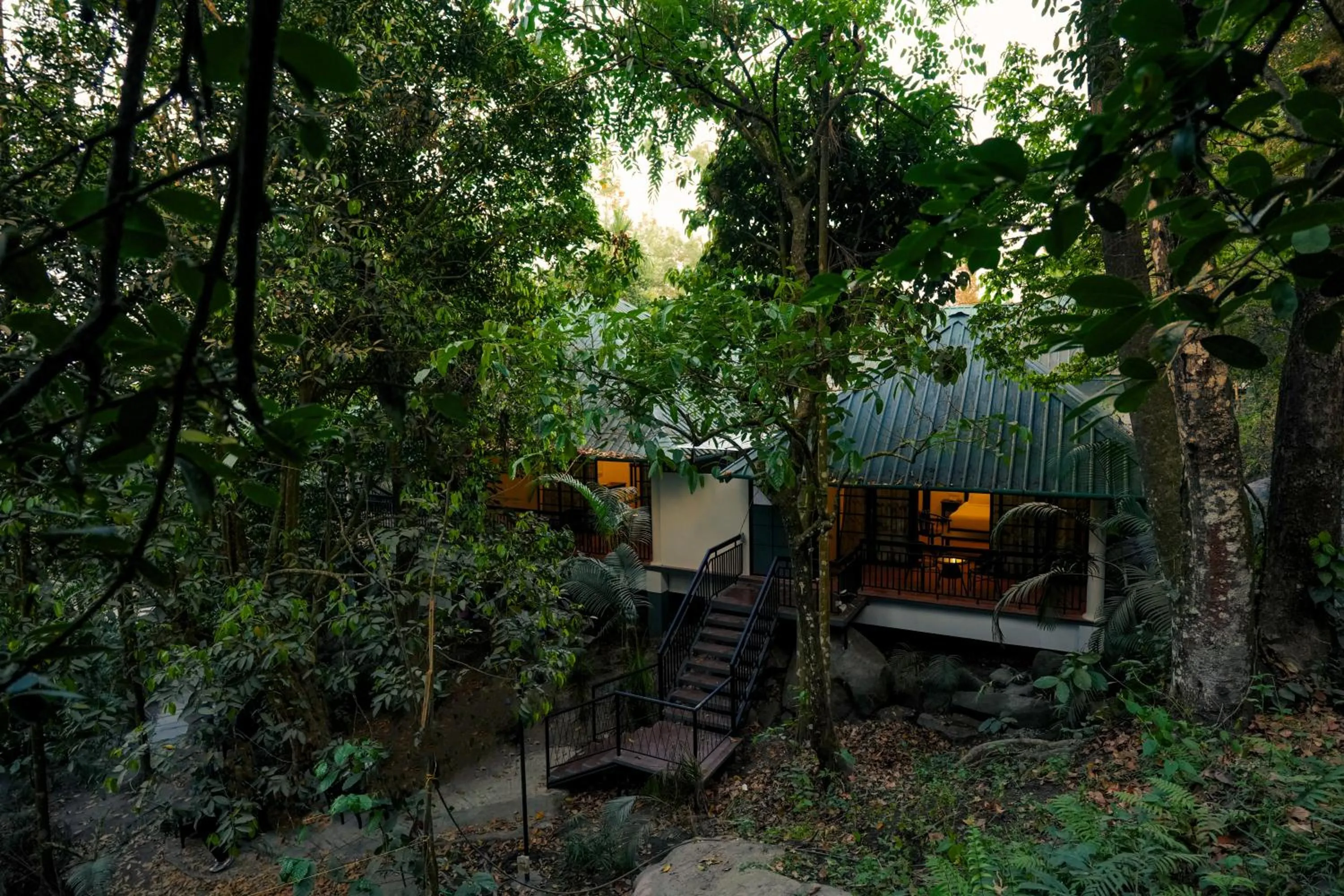 Honeymoon Cottage with Plunge Pool in The Hive, Wayanad