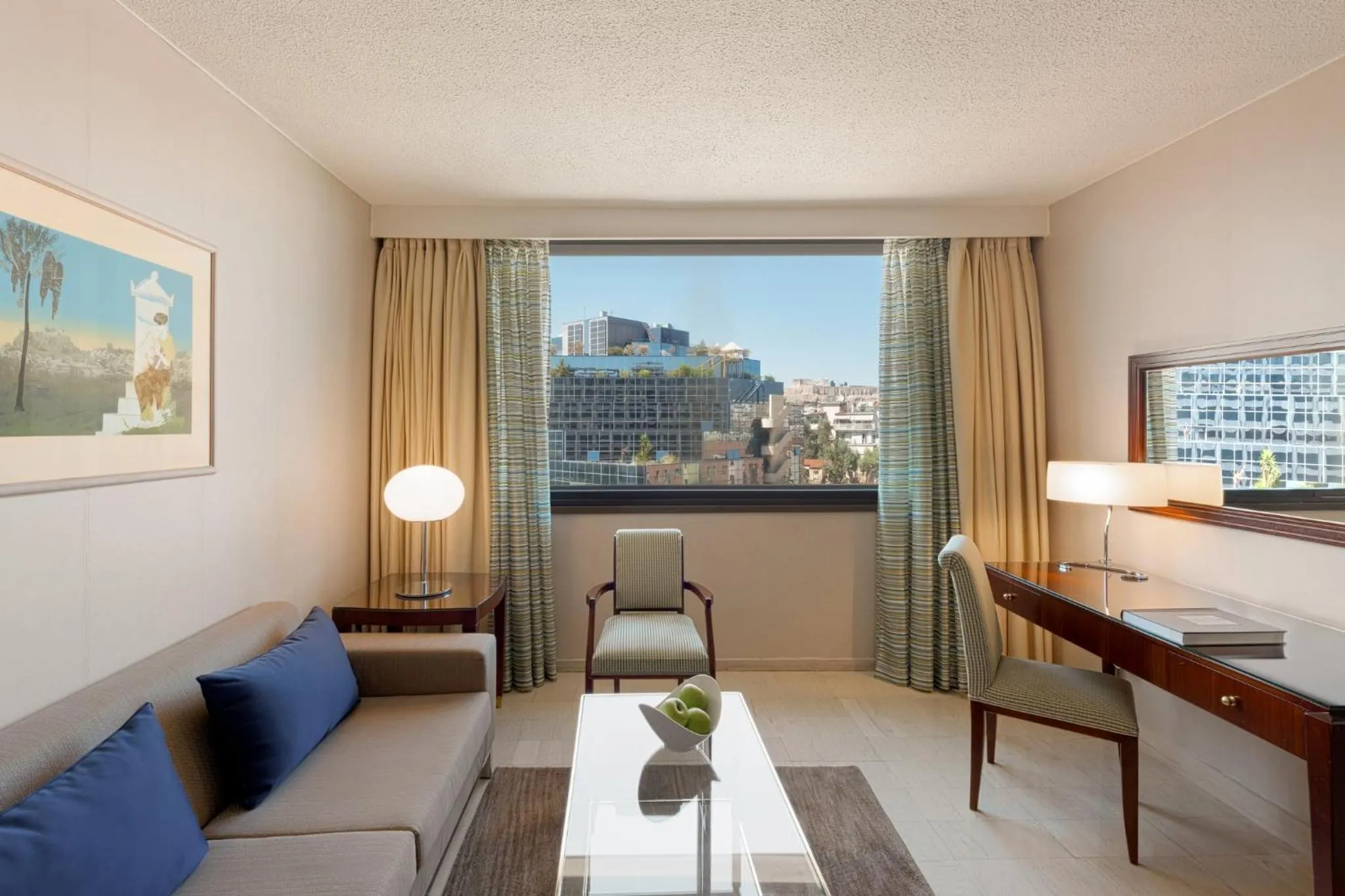 Classic Twin Room with Acropolis View in Athenaeum Intercontinental by IHG