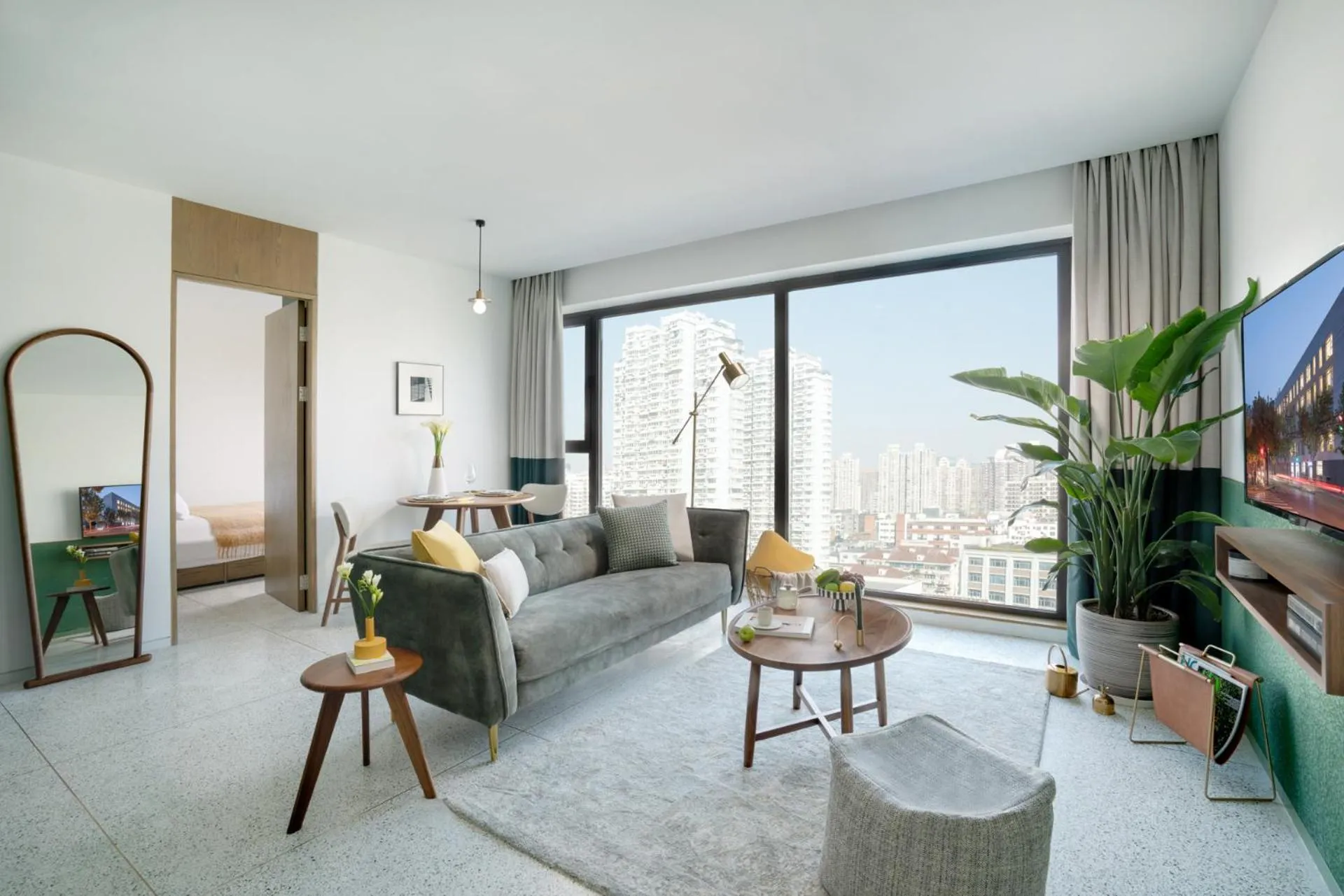 Family Suite in basePLUS-Shanghai BINJIANG Serviced Apartment