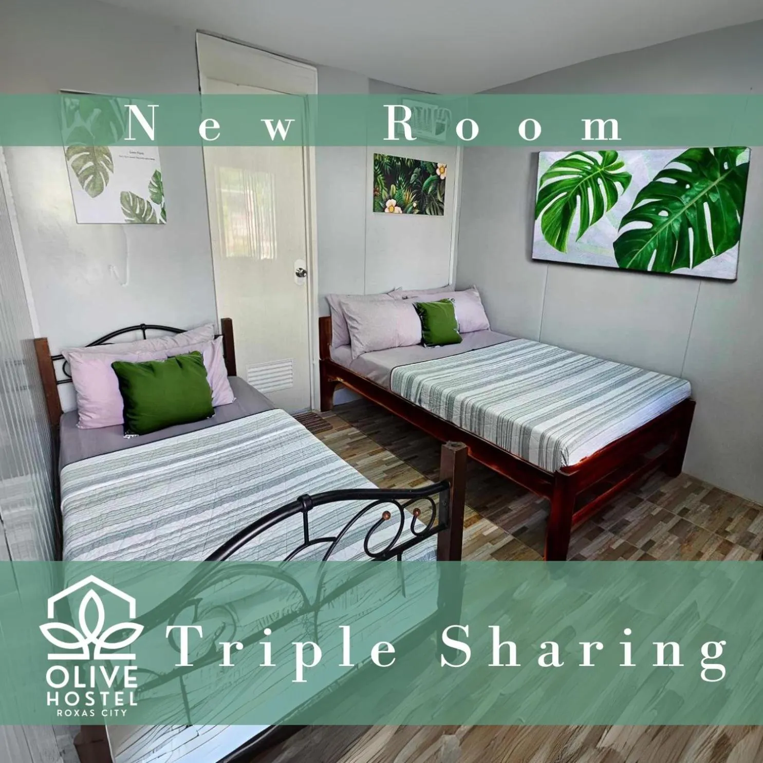 Triple Room in Olive Hostel Roxas City