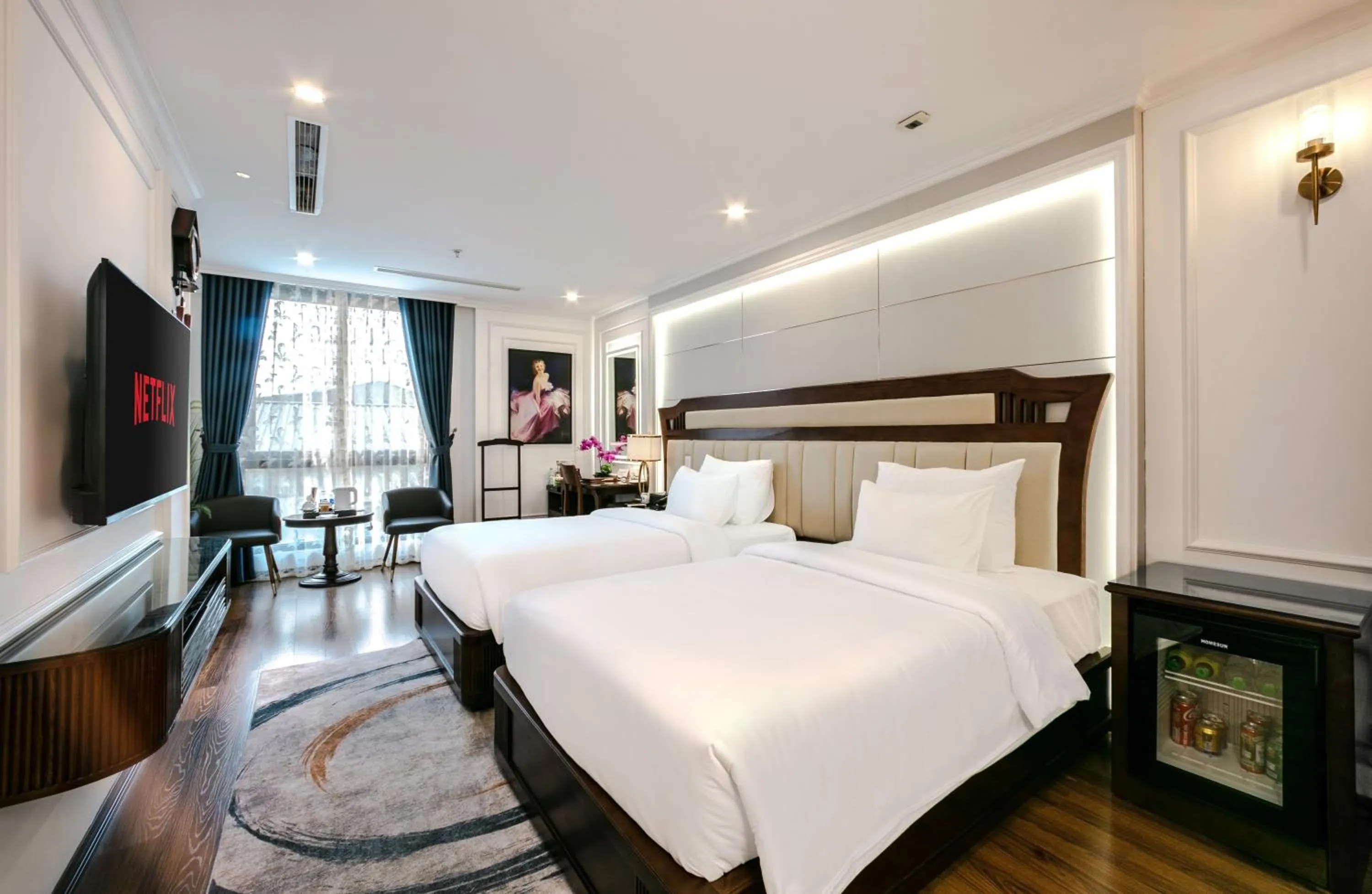 Large Twin Room in A25 Hotel - 16 Miếu Đầm