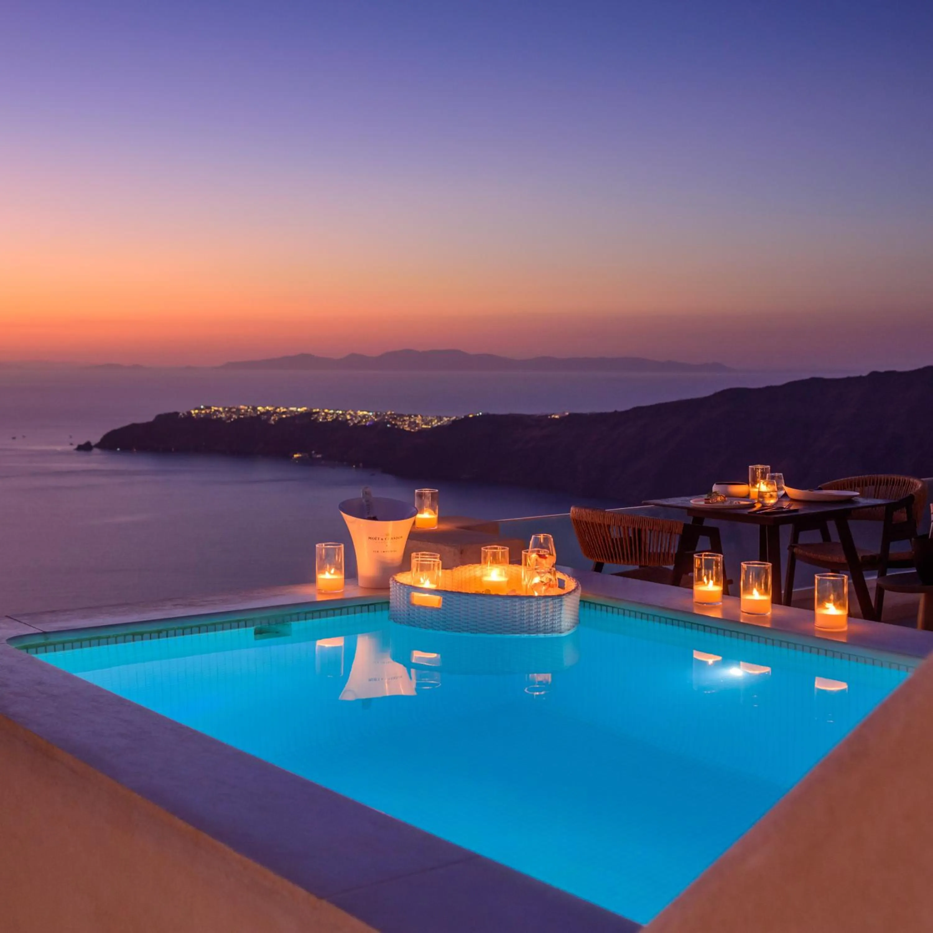 Deluxe Suite with Private Pool and Caldera View in Andromeda Villas & Spa Resort