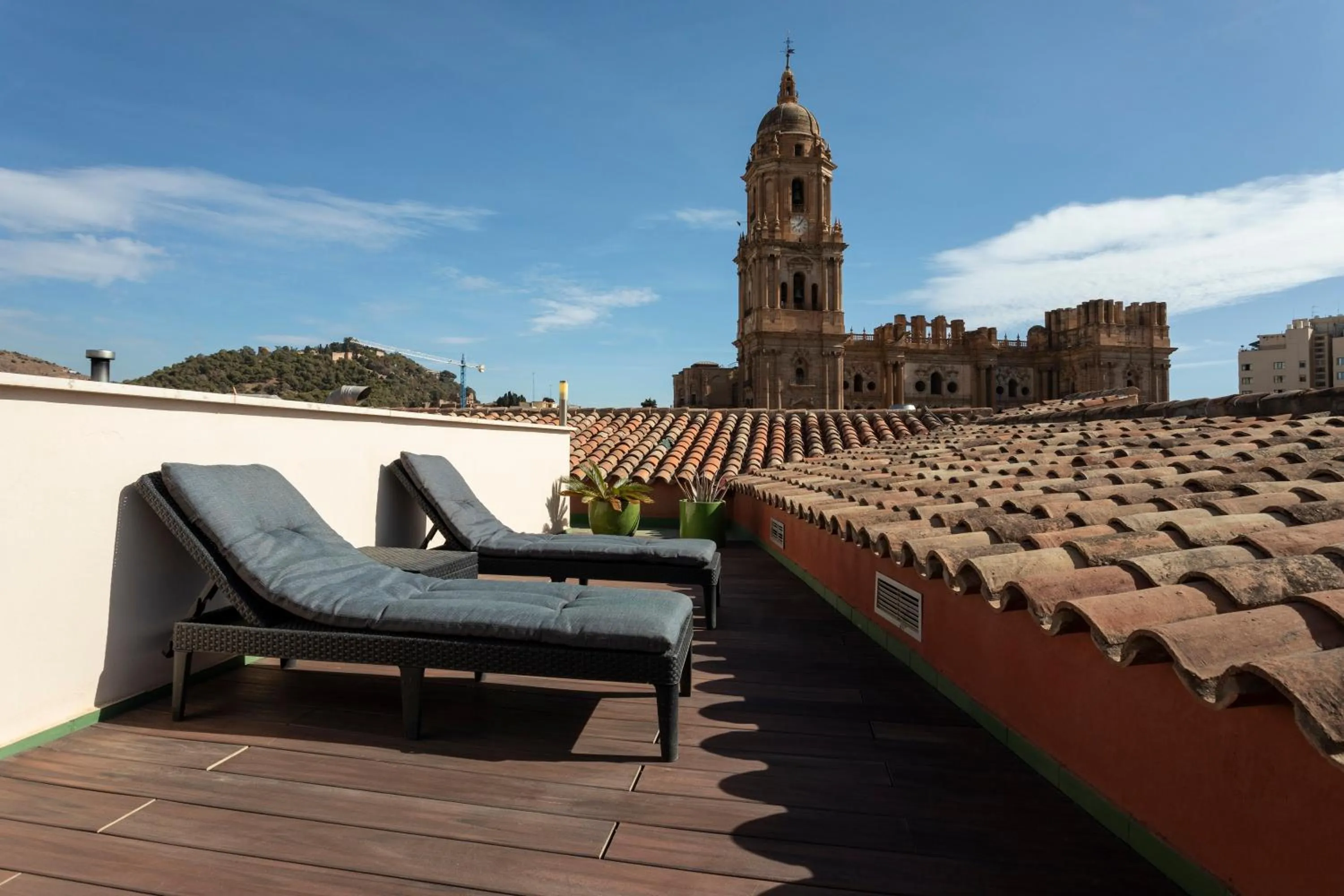 Double Room with Terrace in Petit Palace Plaza Málaga